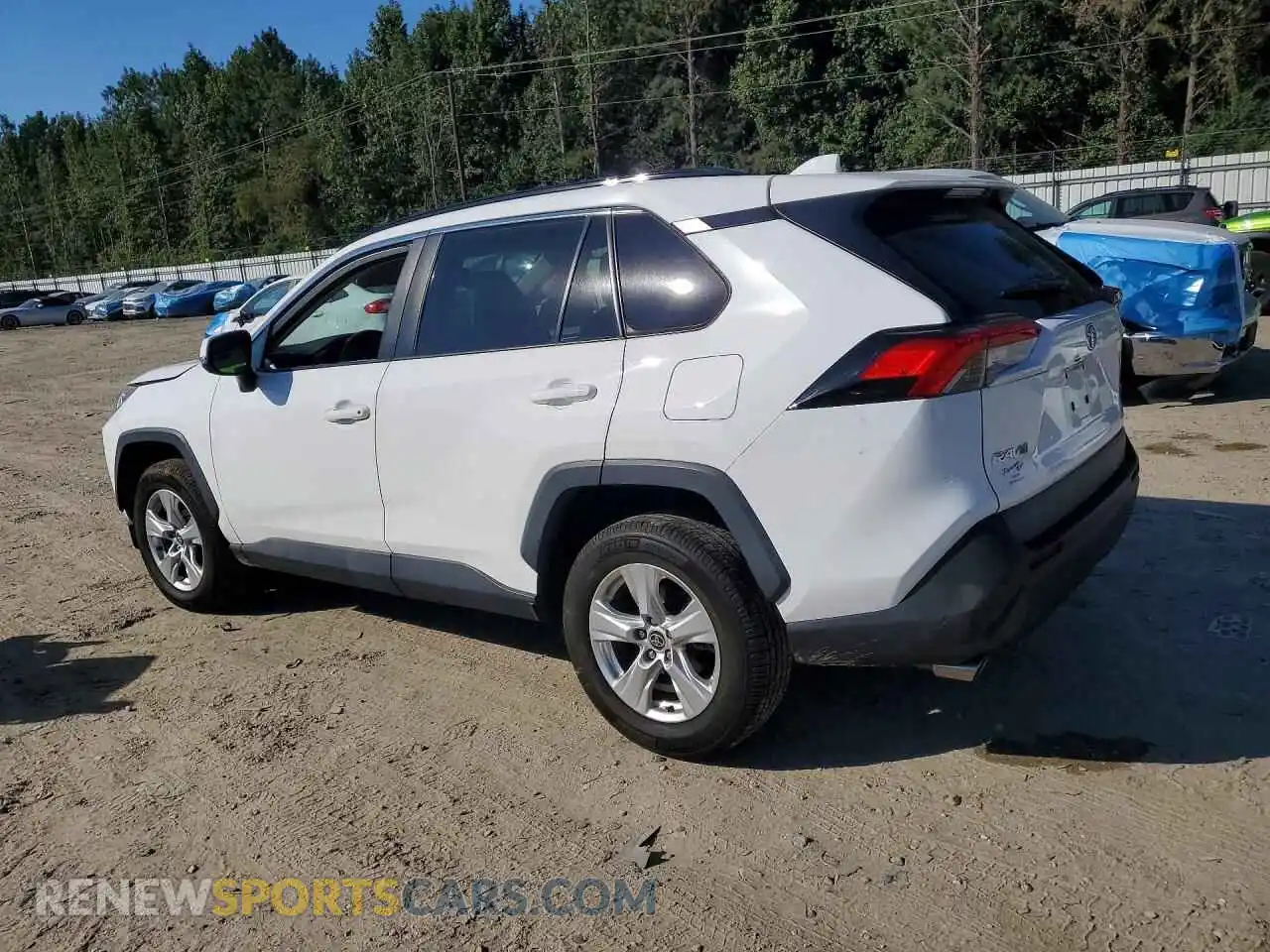 2 fotografías del automóvil dañado 2T3W1RFV3MW174547 TOYOTA RAV4 2021