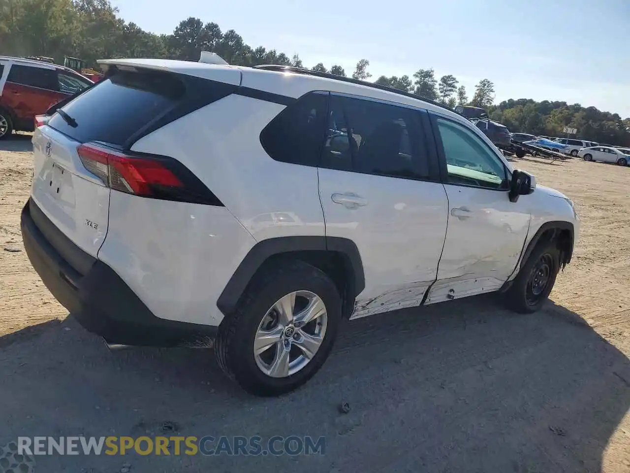 3 fotografías del automóvil dañado 2T3W1RFV3MW174547 TOYOTA RAV4 2021
