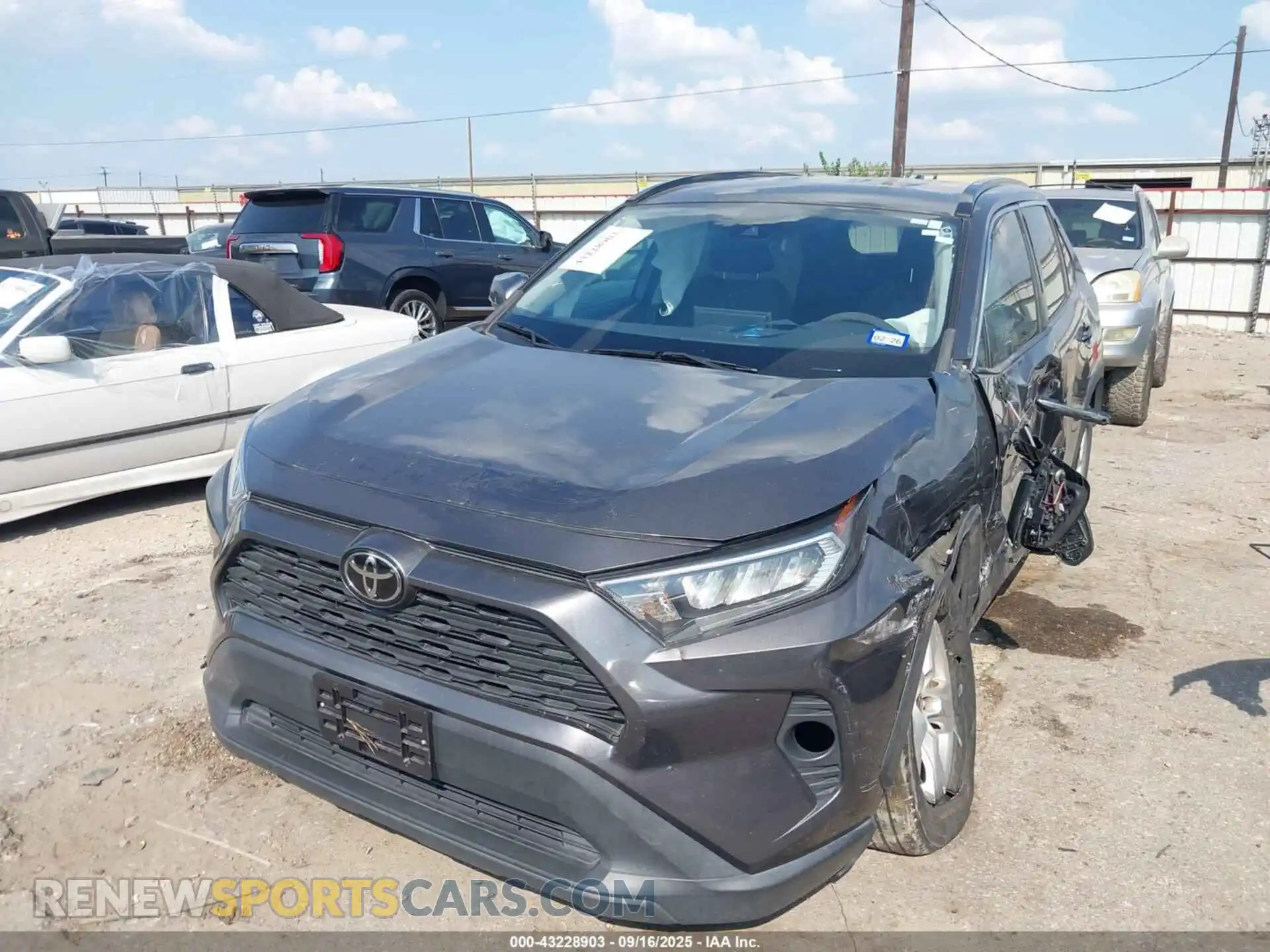 2 Photograph of a damaged car 2T3W1RFV3MW179280 TOYOTA RAV4 2021