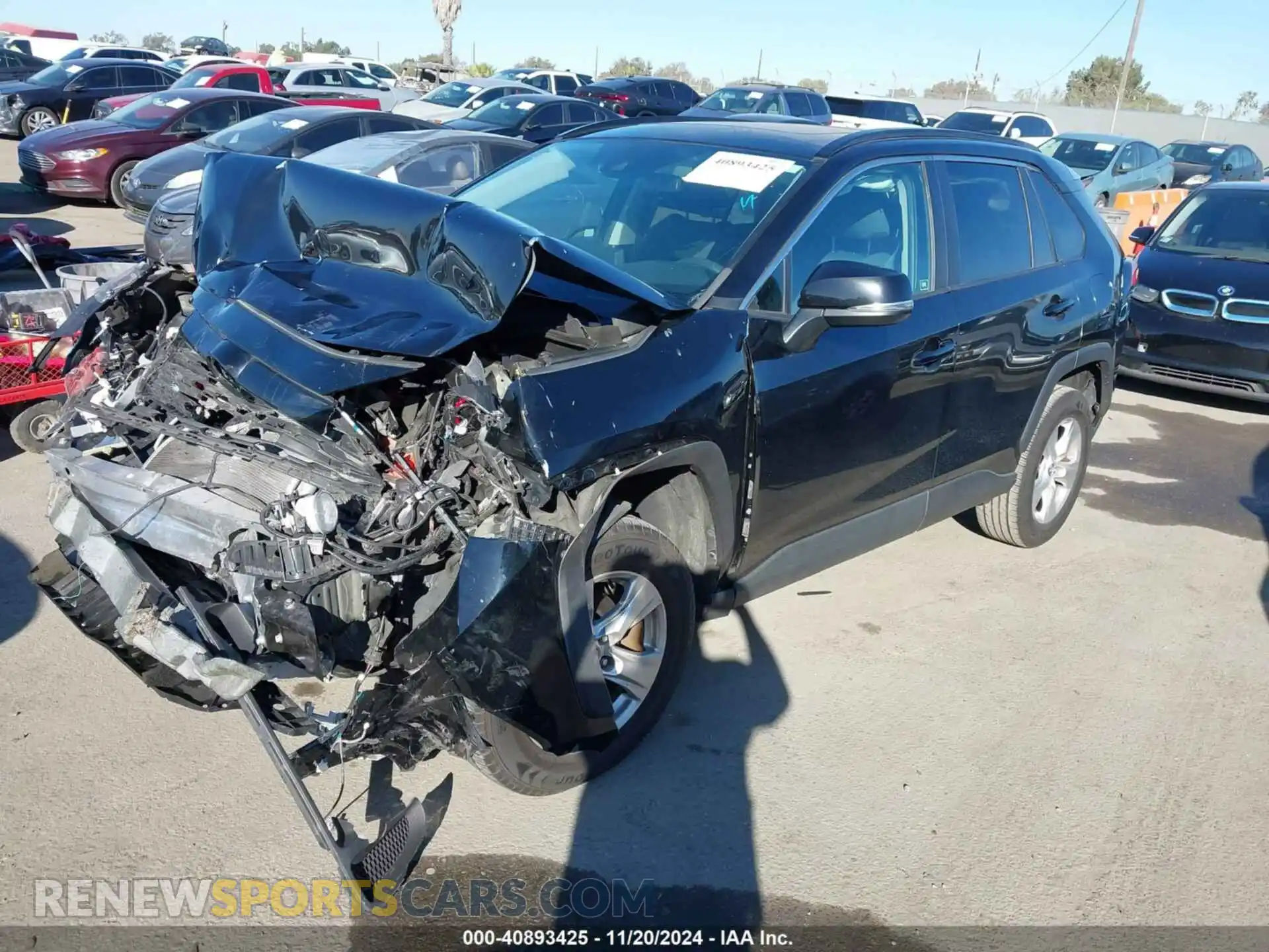 2 Photograph of a damaged car 2T3W1RFV4MC099004 TOYOTA RAV4 2021