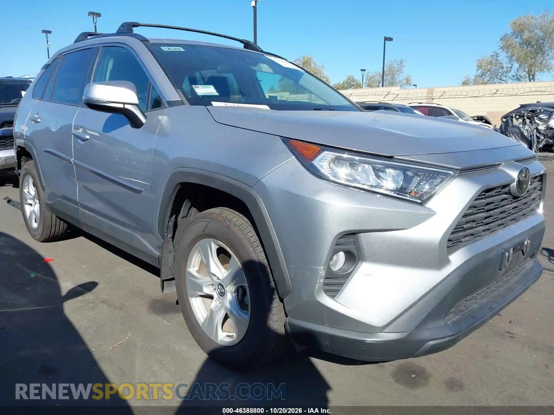 1 fotografías del automóvil dañado 2T3W1RFV4MC104721 TOYOTA RAV4 2021
