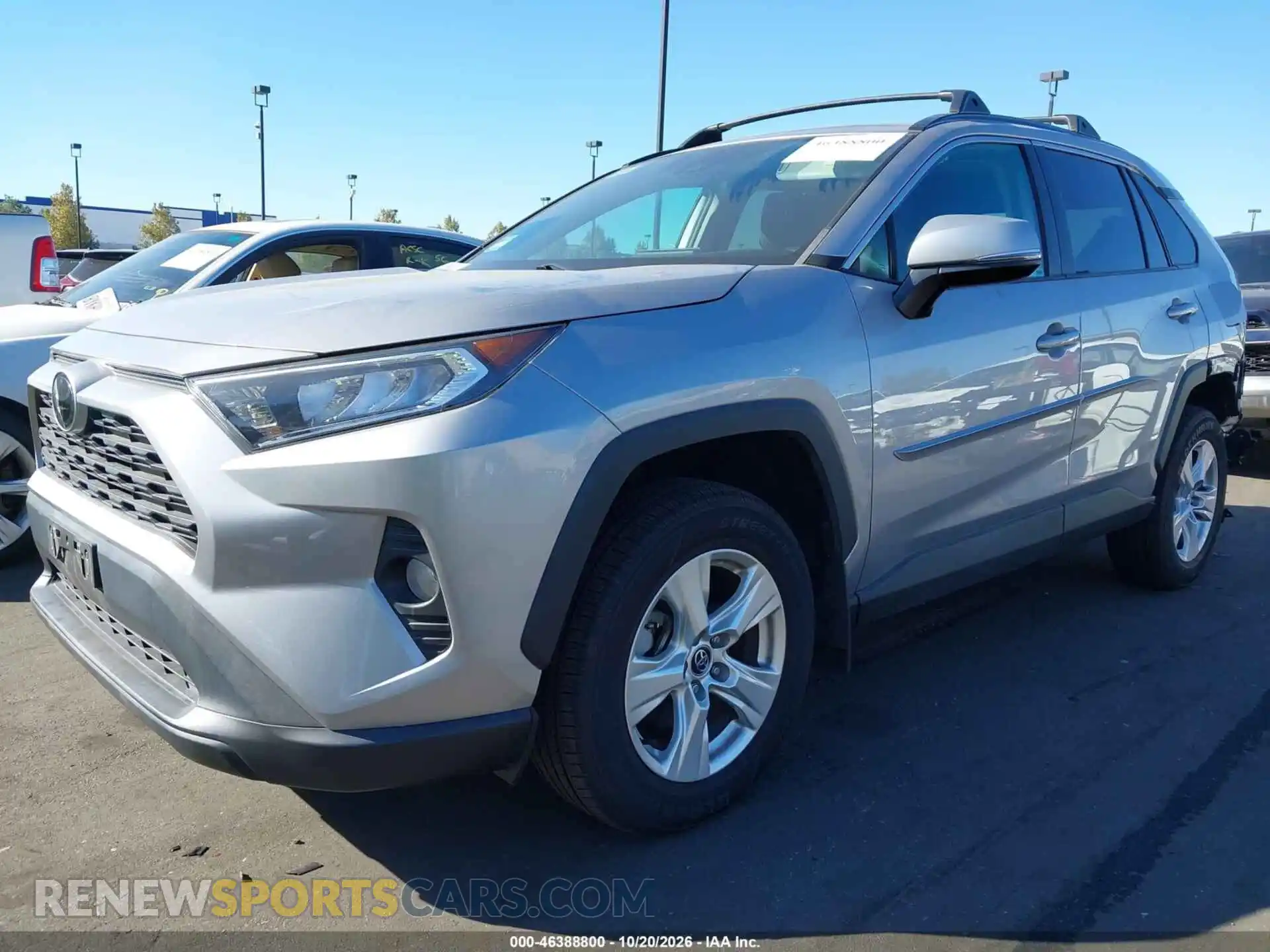 2 fotografías del automóvil dañado 2T3W1RFV4MC104721 TOYOTA RAV4 2021
