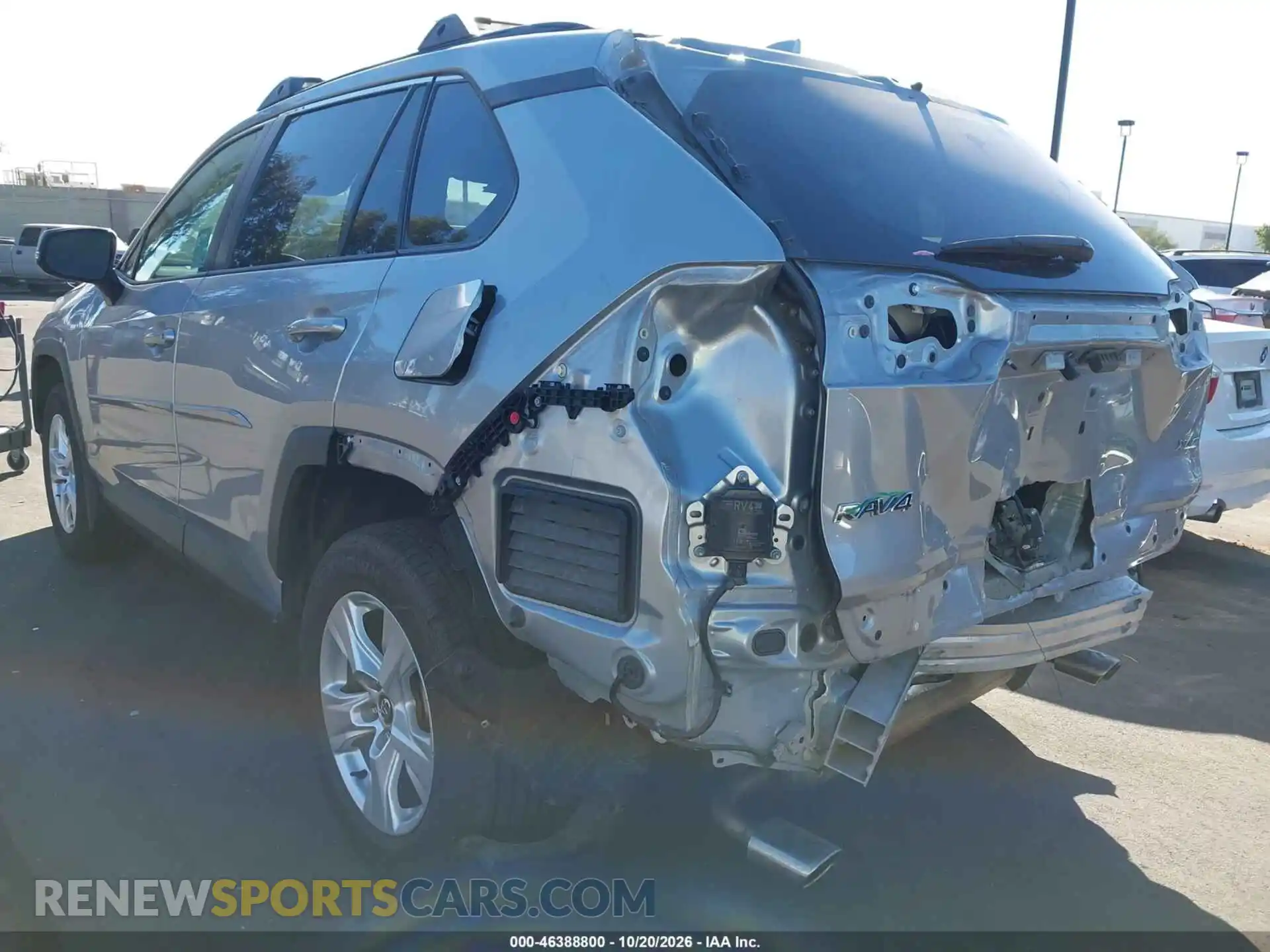 3 fotografías del automóvil dañado 2T3W1RFV4MC104721 TOYOTA RAV4 2021