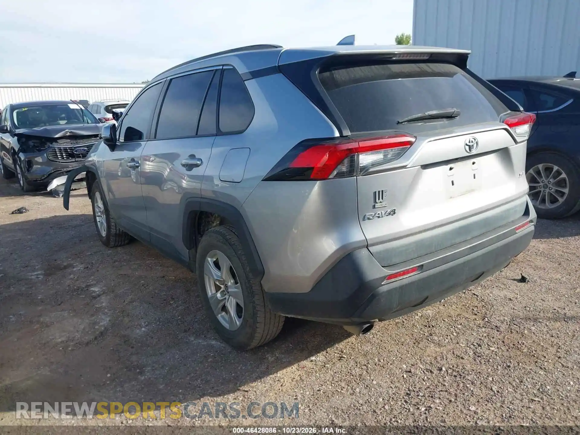 3 Фотография поврежденного автомобиля 2T3W1RFV4MC110258 TOYOTA RAV4 2021