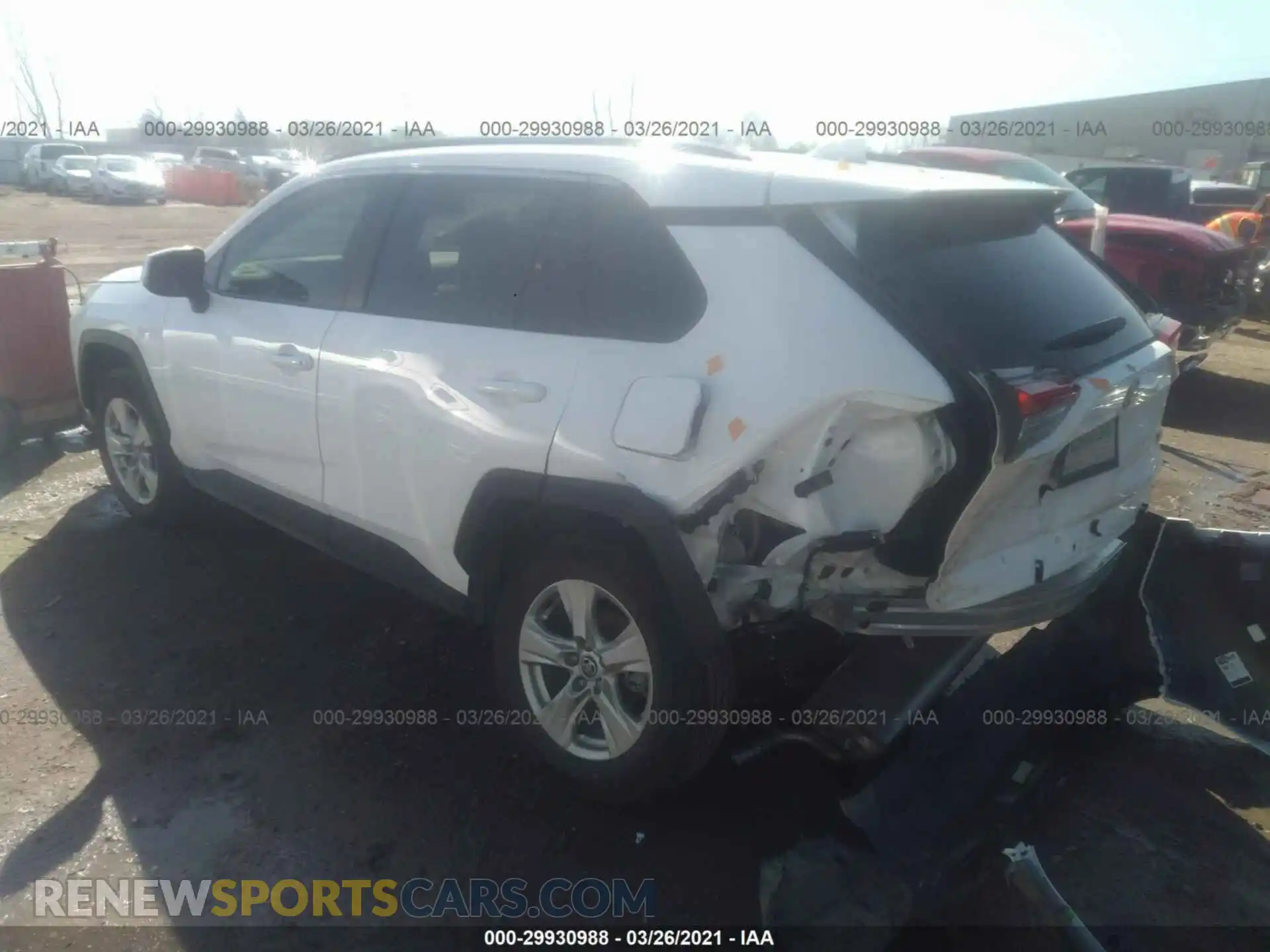 3 Photograph of a damaged car 2T3W1RFV4MC114245 TOYOTA RAV4 2021