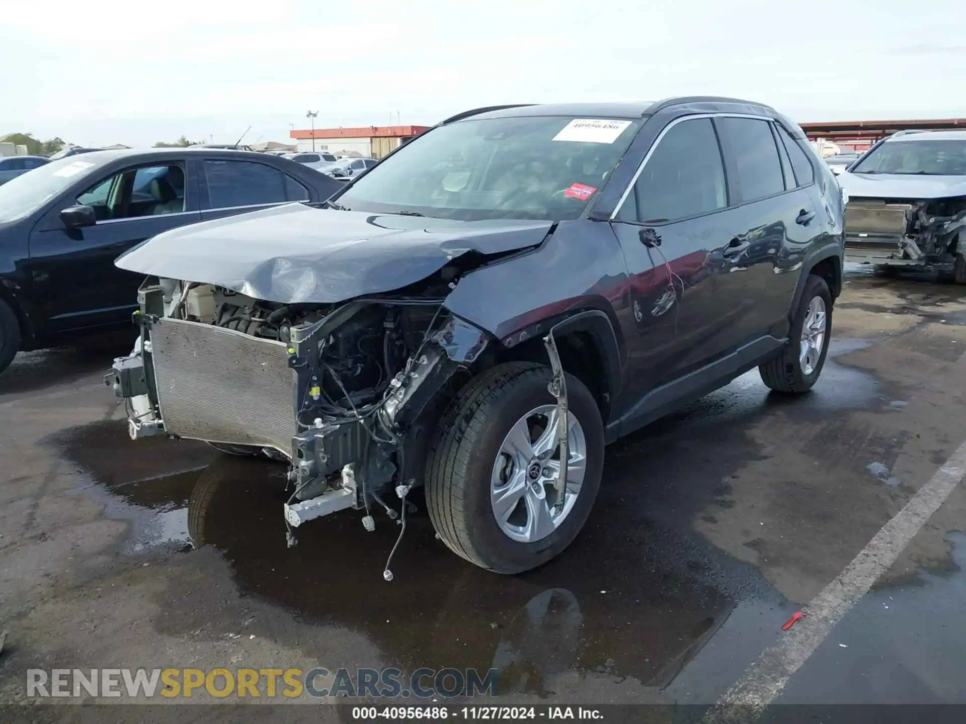 2 Photograph of a damaged car 2T3W1RFV4MC121180 TOYOTA RAV4 2021