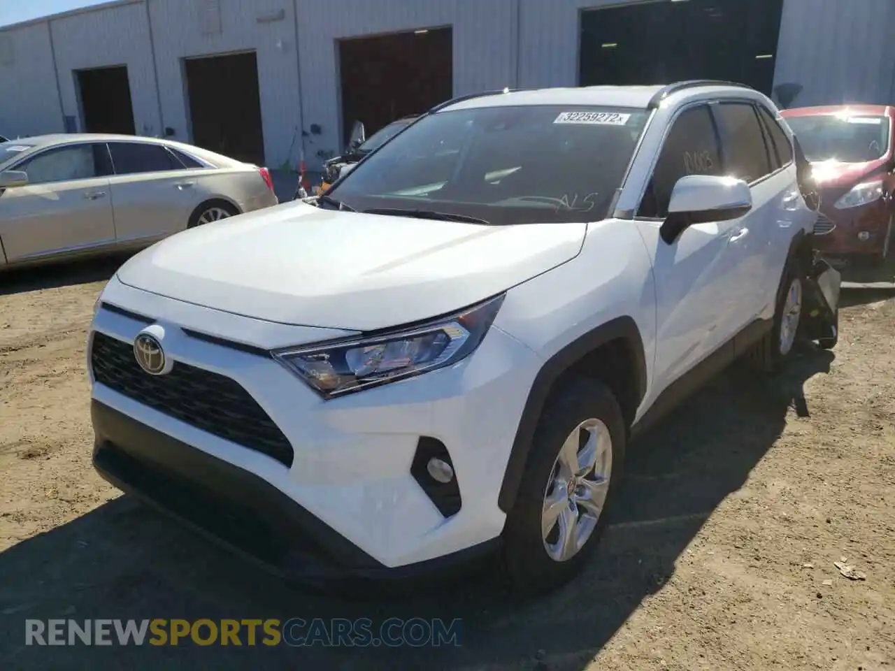 2 Photograph of a damaged car 2T3W1RFV4MC124516 TOYOTA RAV4 2021