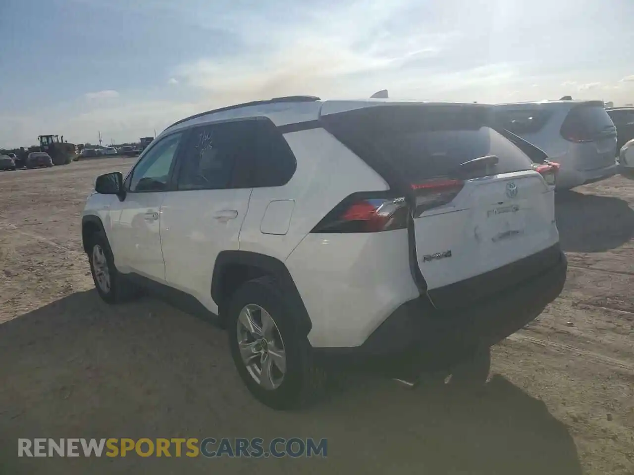2 Photograph of a damaged car 2T3W1RFV4MC133295 TOYOTA RAV4 2021