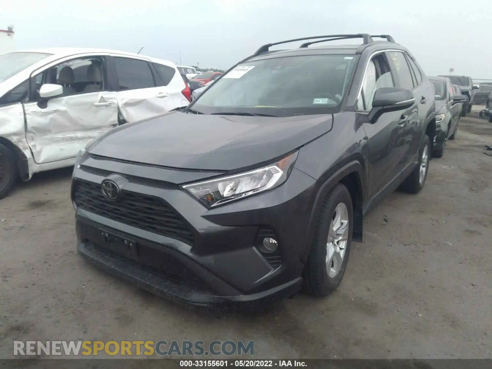 2 Photograph of a damaged car 2T3W1RFV4MC133703 TOYOTA RAV4 2021