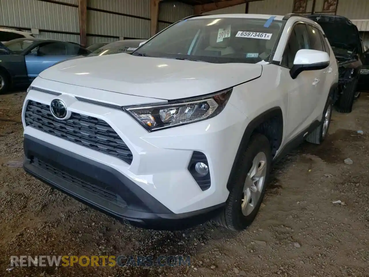 2 Photograph of a damaged car 2T3W1RFV4MC141378 TOYOTA RAV4 2021