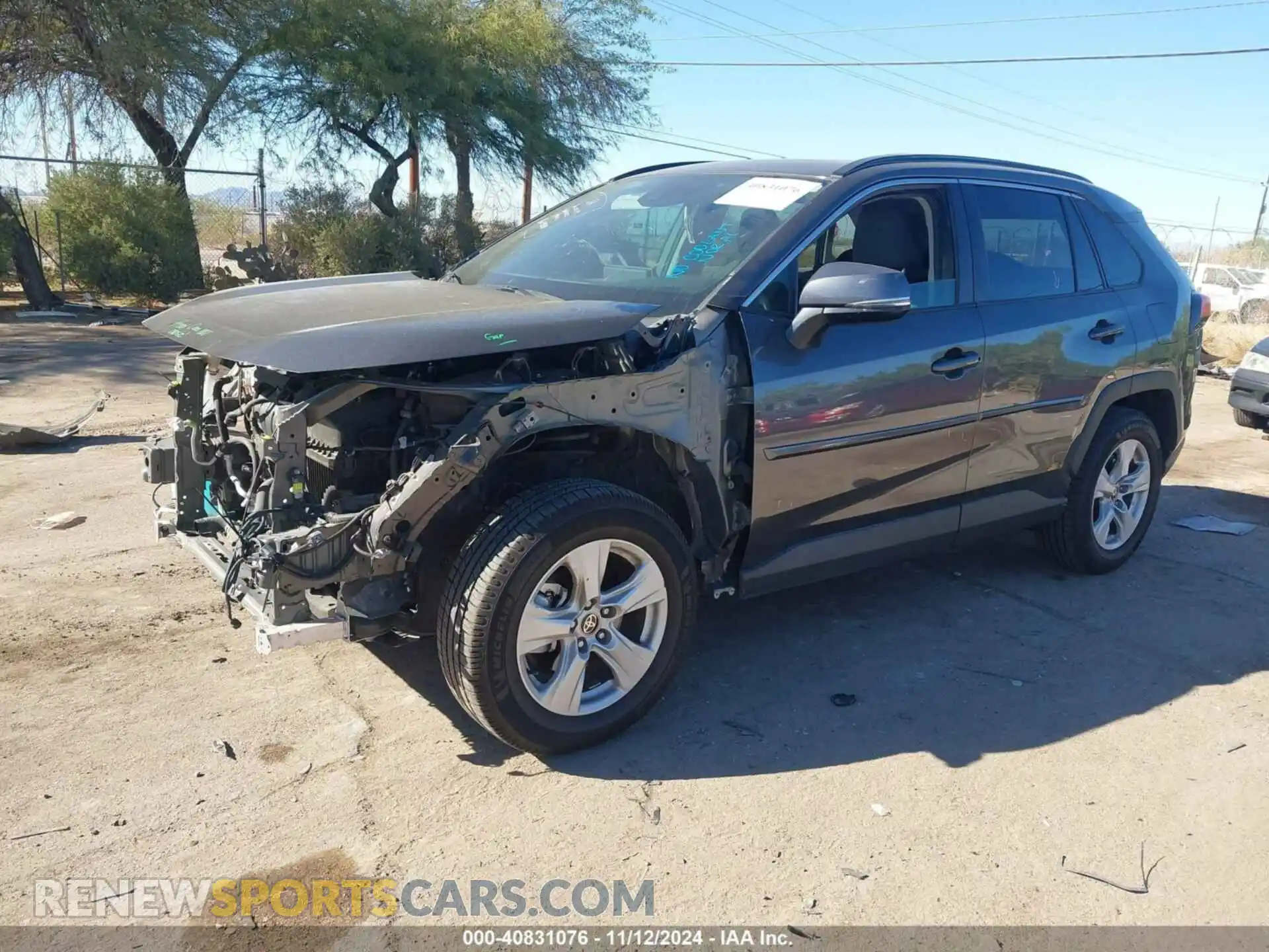 2 Фотография поврежденного автомобиля 2T3W1RFV4MC161288 TOYOTA RAV4 2021