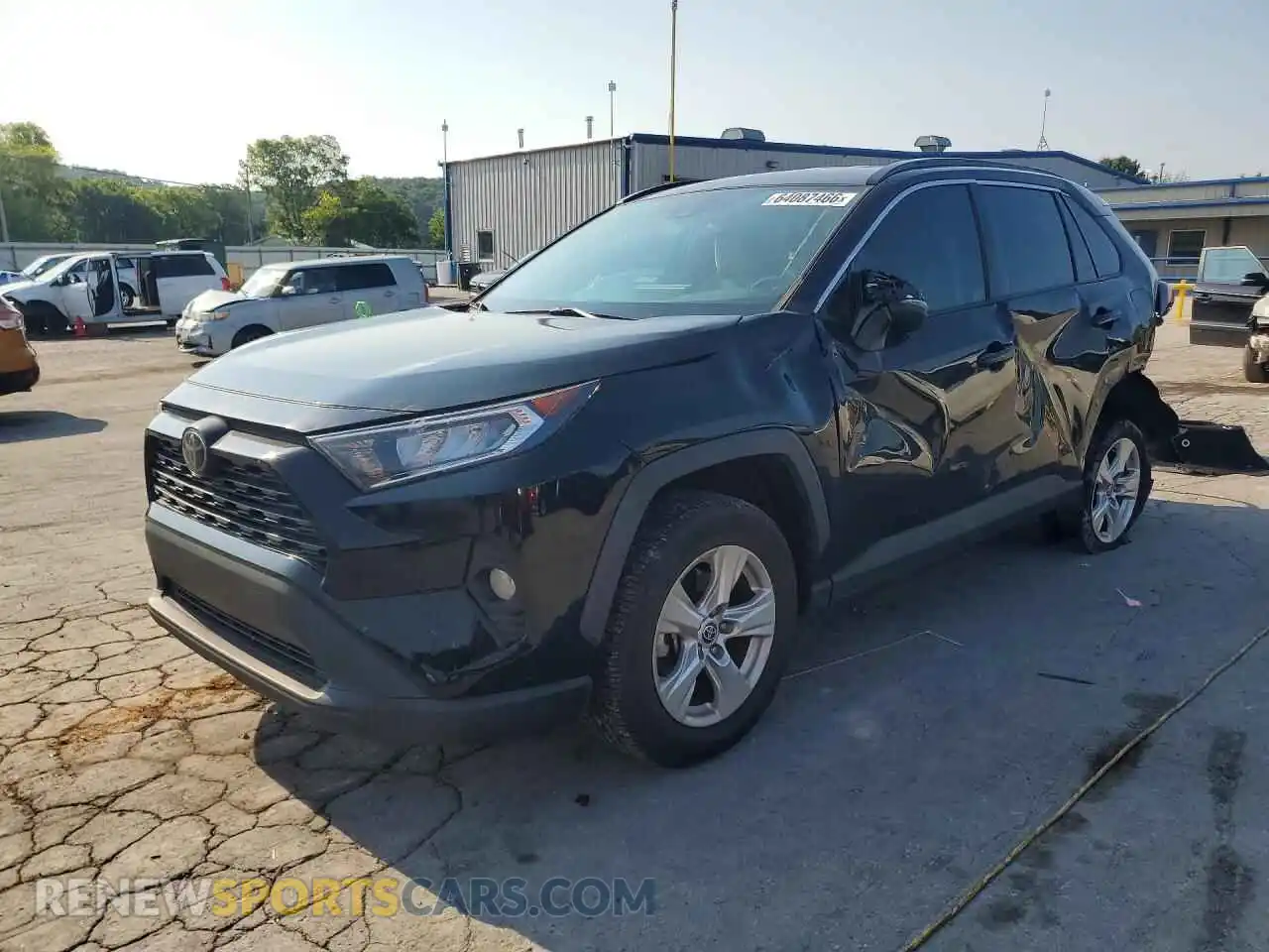 1 Photograph of a damaged car 2T3W1RFV4MC162635 TOYOTA RAV4 2021