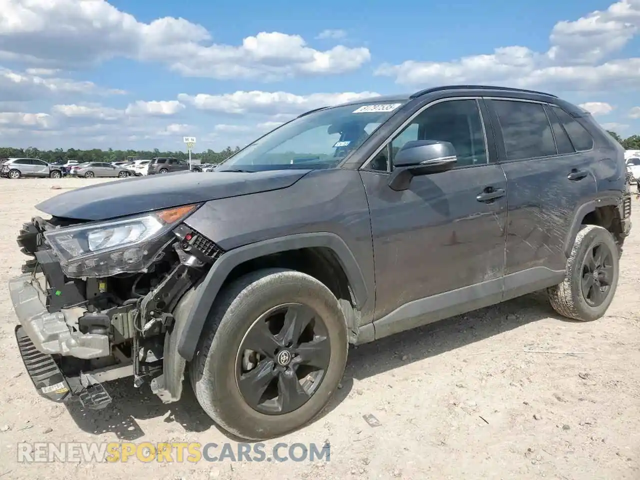 1 Photograph of a damaged car 2T3W1RFV4MC167012 TOYOTA RAV4 2021