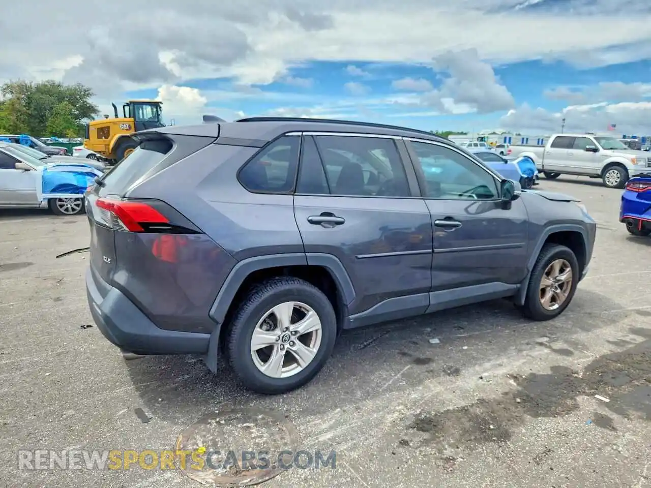 3 fotografías del automóvil dañado 2T3W1RFV4MW103907 TOYOTA RAV4 2021