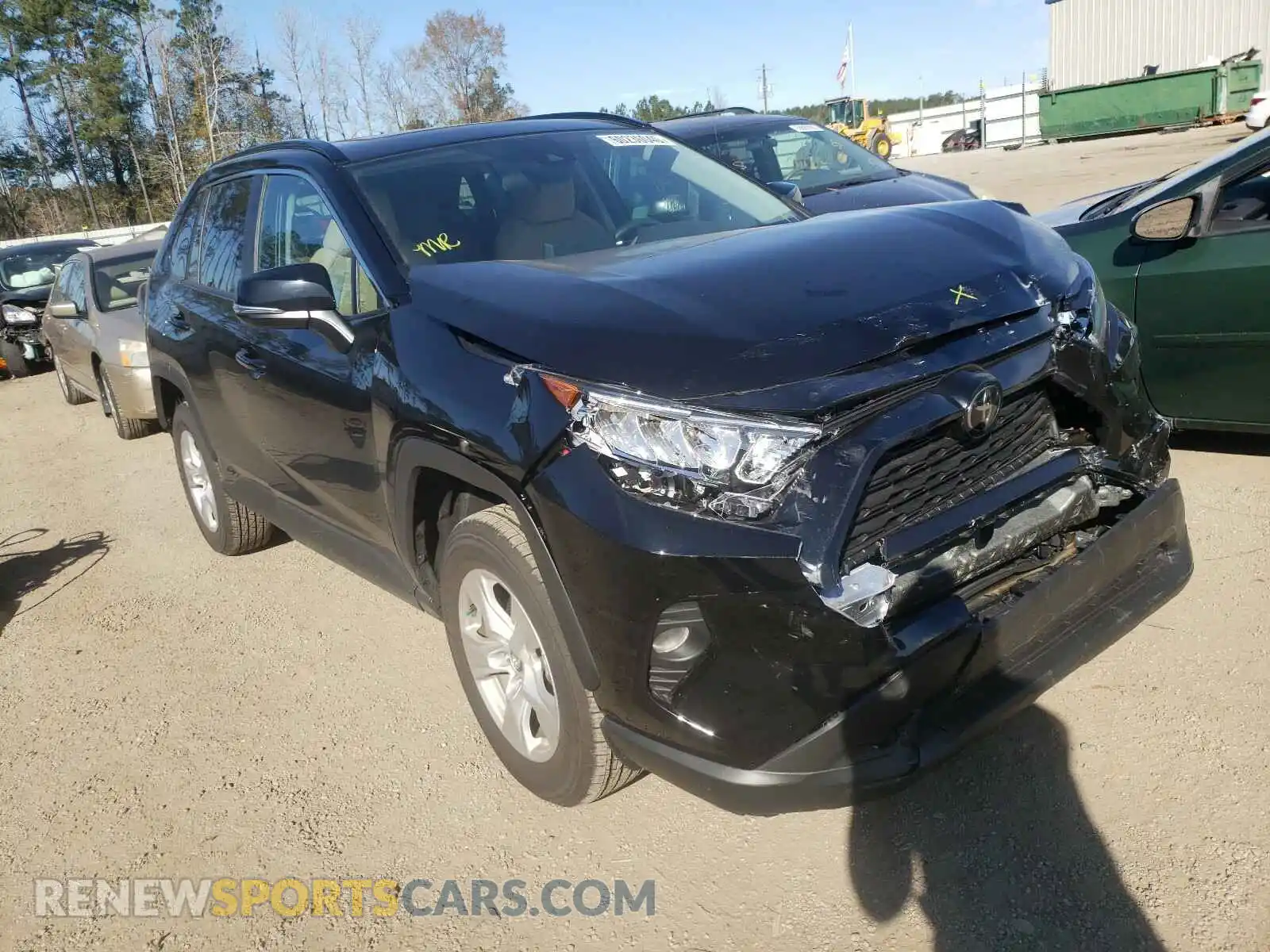 1 Photograph of a damaged car 2T3W1RFV4MW106094 TOYOTA RAV4 2021