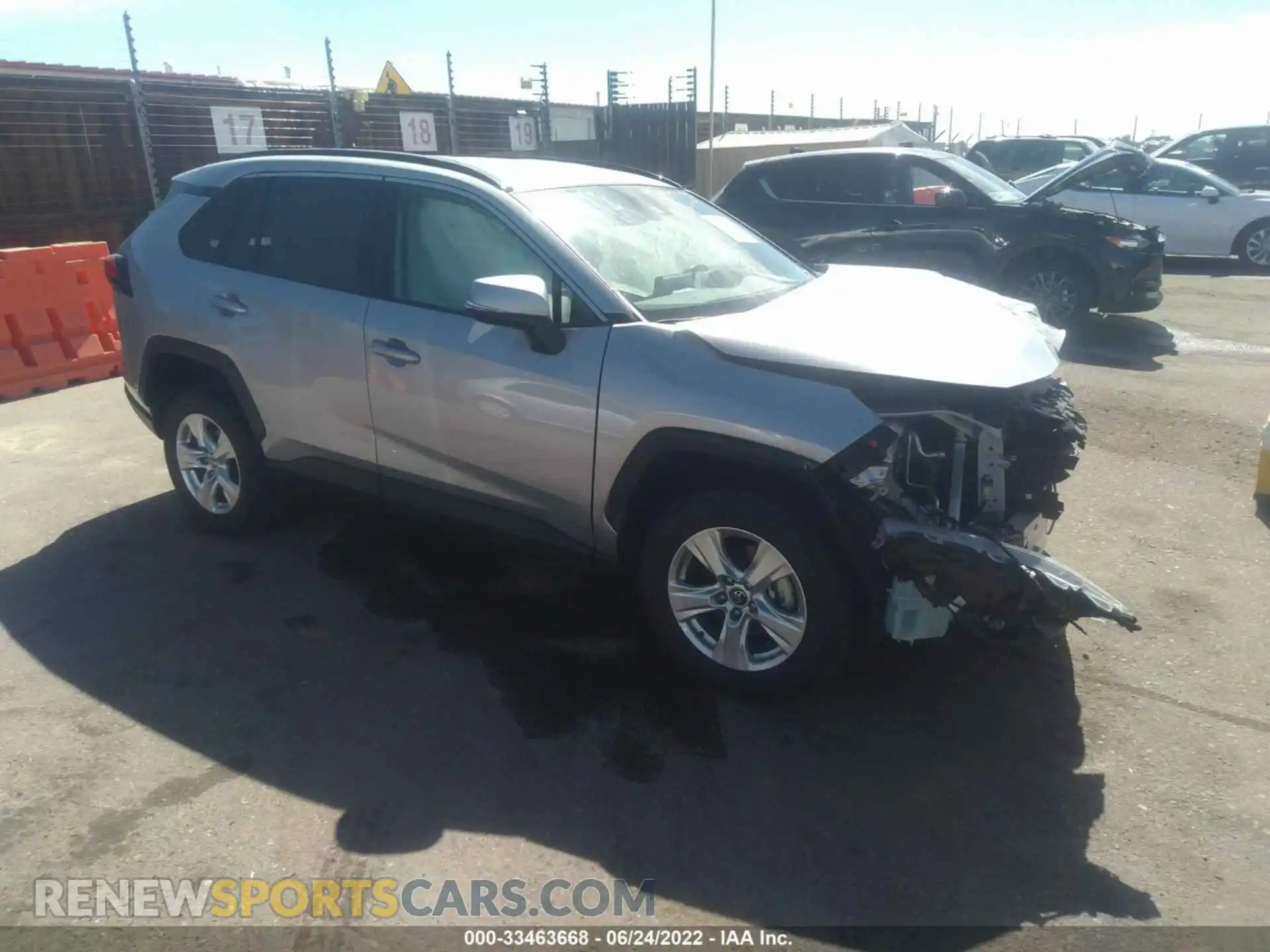 1 fotografías del automóvil dañado 2T3W1RFV4MW118102 TOYOTA RAV4 2021
