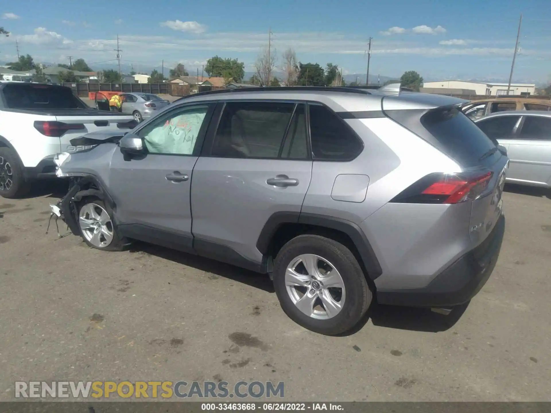 3 fotografías del automóvil dañado 2T3W1RFV4MW118102 TOYOTA RAV4 2021