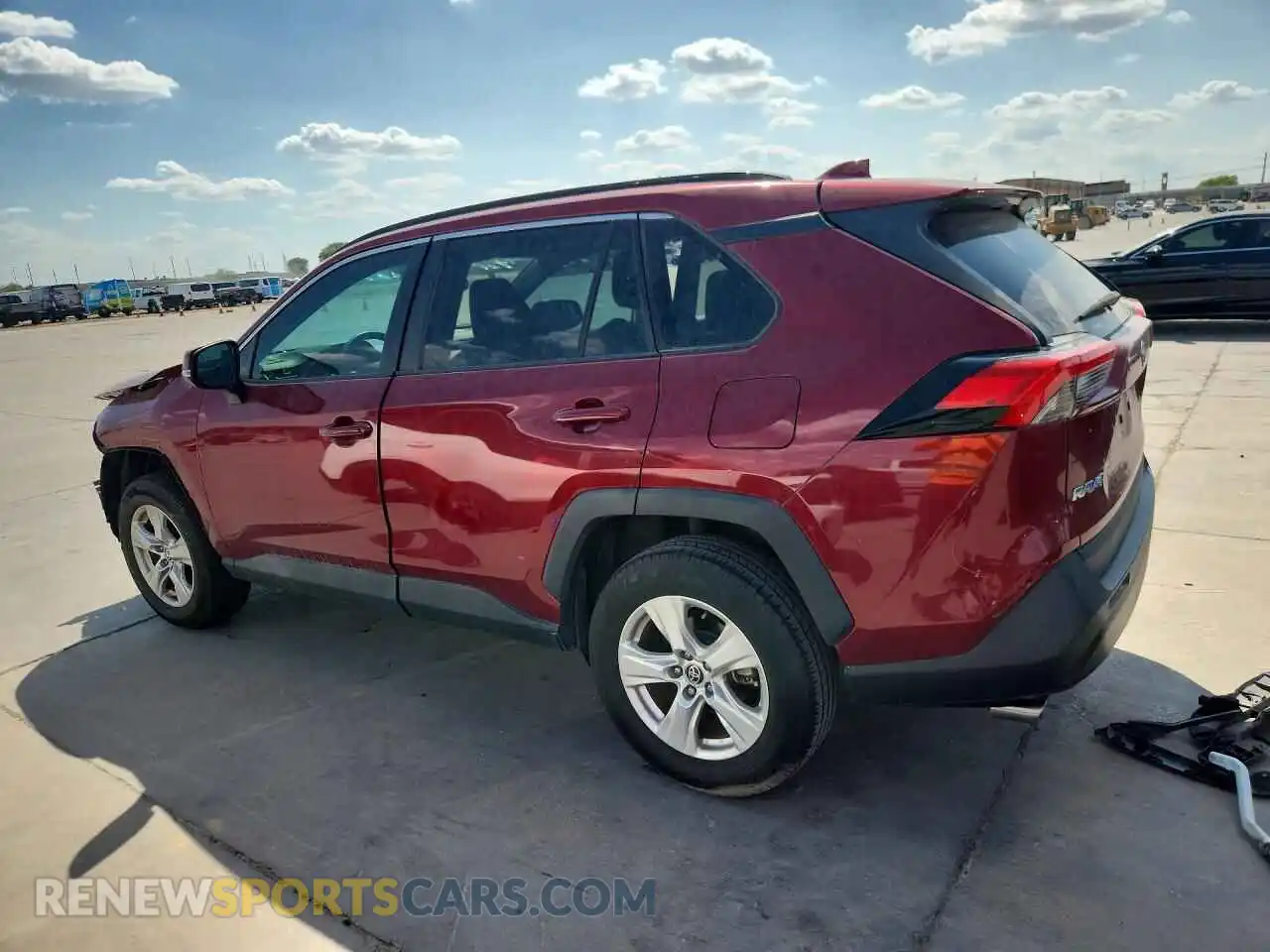 2 Фотография поврежденного автомобиля 2T3W1RFV4MW137961 TOYOTA RAV4 2021