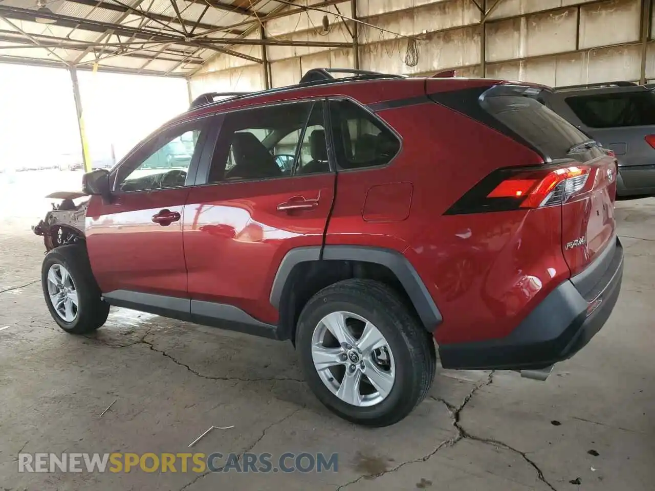 2 Photograph of a damaged car 2T3W1RFV4MW157773 TOYOTA RAV4 2021