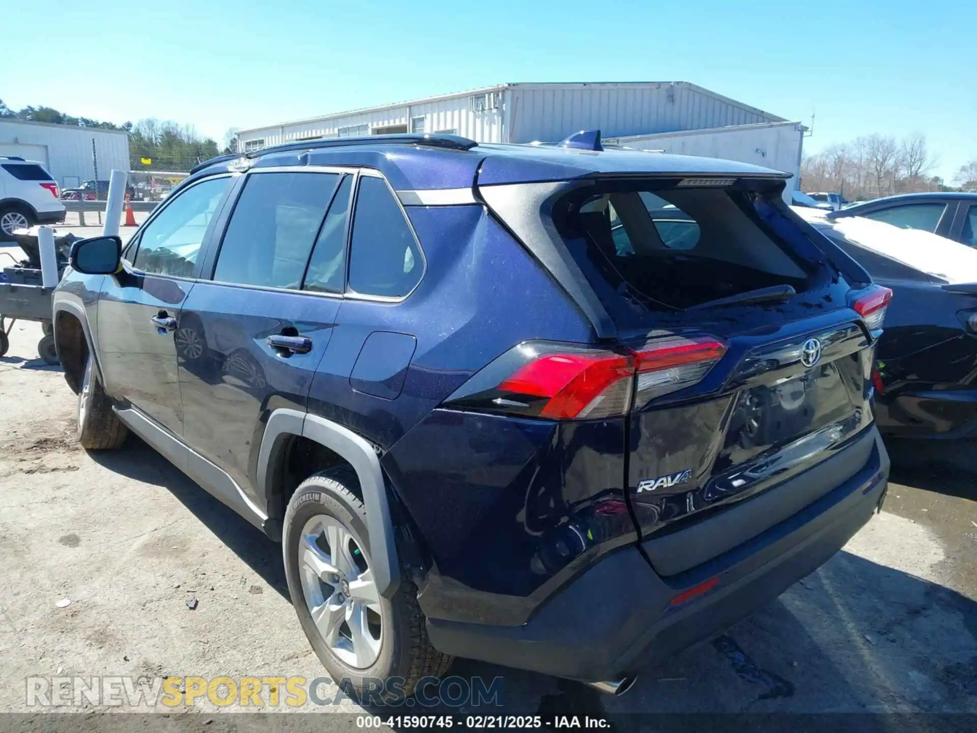 3 fotografías del automóvil dañado 2T3W1RFV4MW174380 TOYOTA RAV4 2021