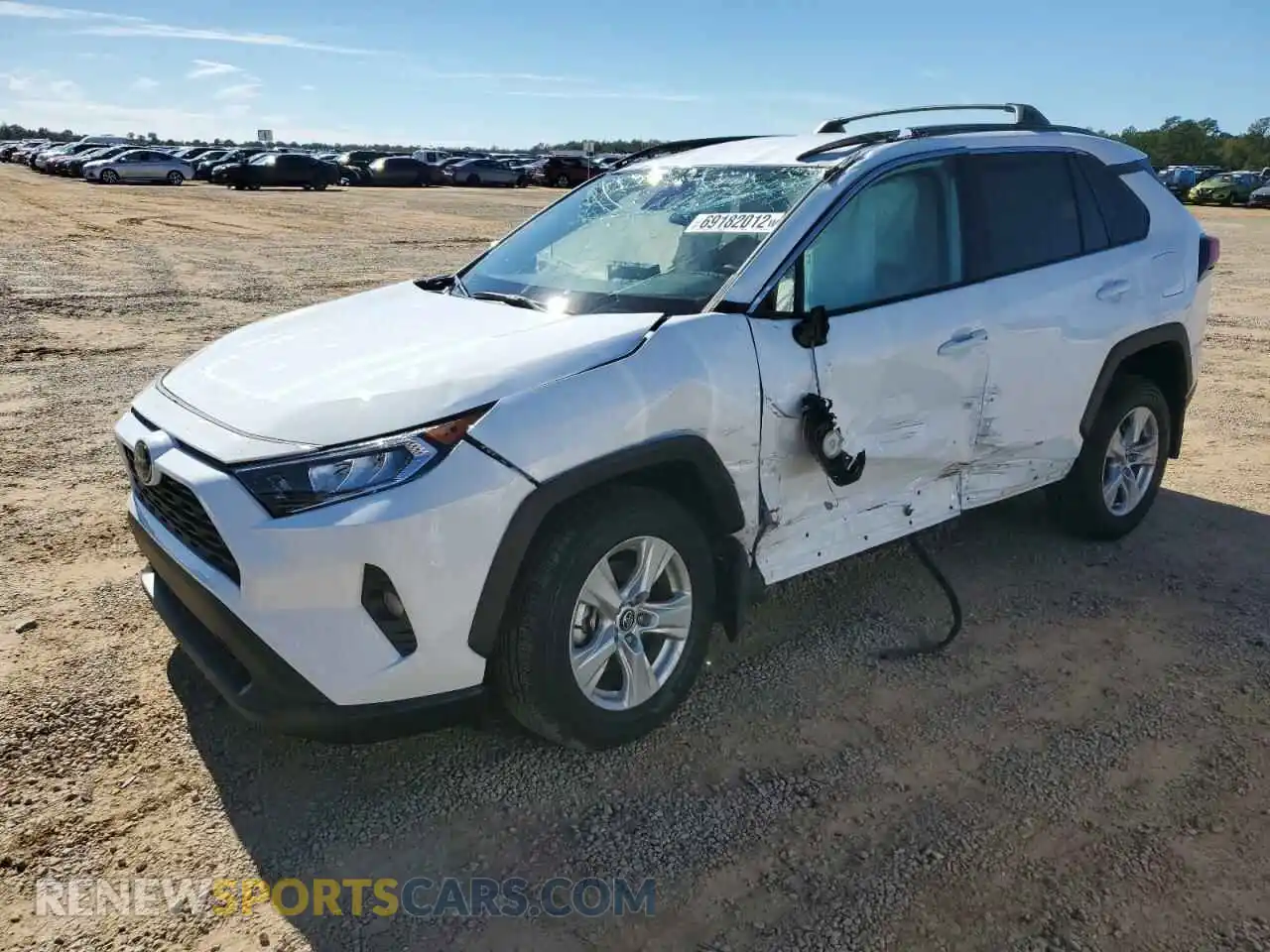 1 fotografías del automóvil dañado 2T3W1RFV5MC092286 TOYOTA RAV4 2021
