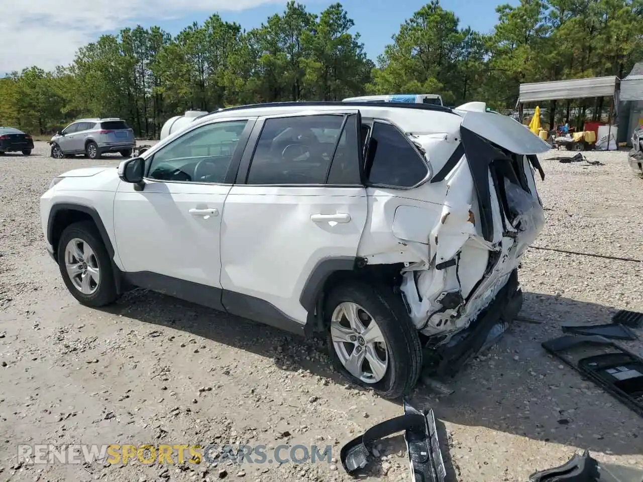 2 Photograph of a damaged car 2T3W1RFV5MC097259 TOYOTA RAV4 2021