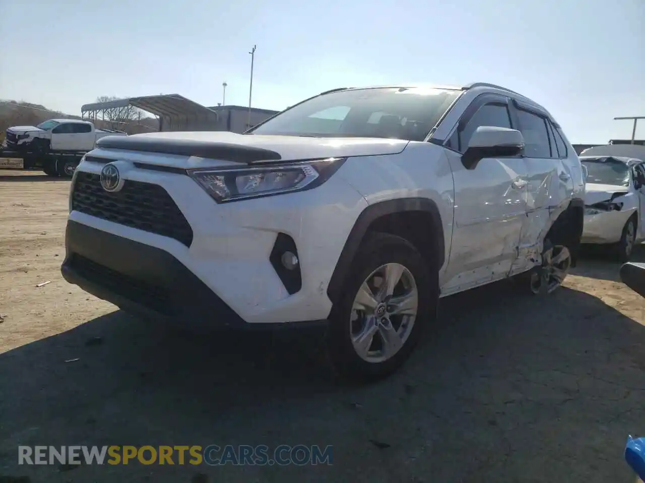 2 Photograph of a damaged car 2T3W1RFV5MC124816 TOYOTA RAV4 2021