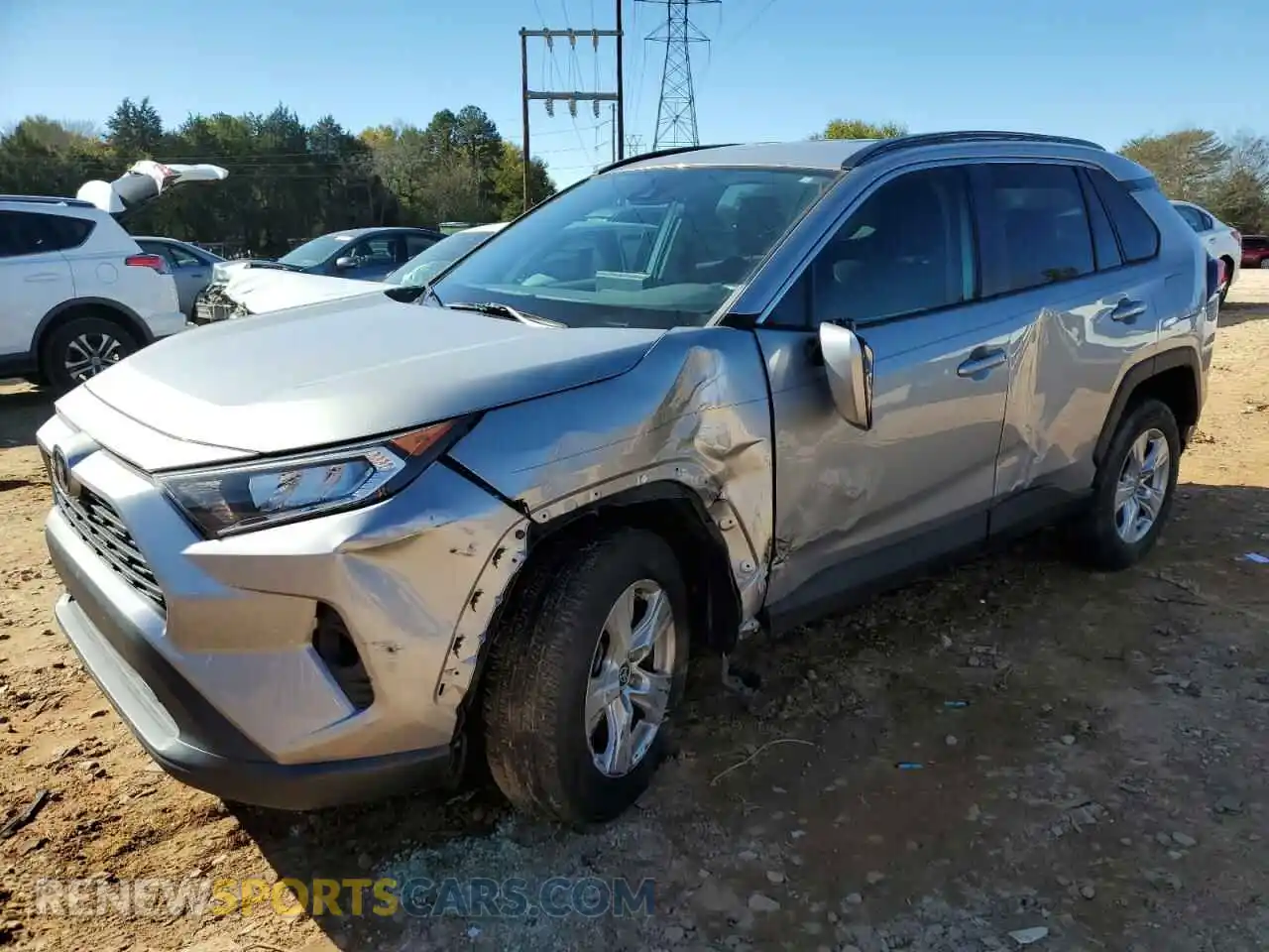 1 fotografías del automóvil dañado 2T3W1RFV5MC137016 TOYOTA RAV4 2021