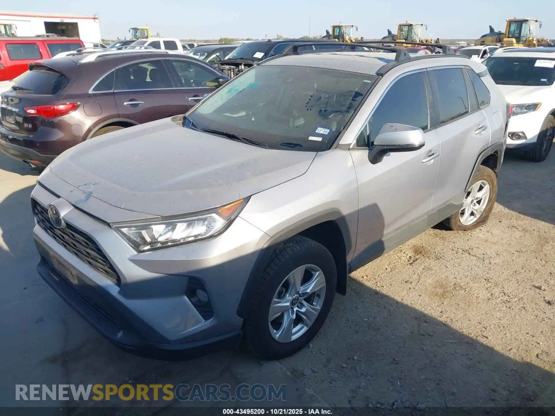 2 Photograph of a damaged car 2T3W1RFV5MC171067 TOYOTA RAV4 2021