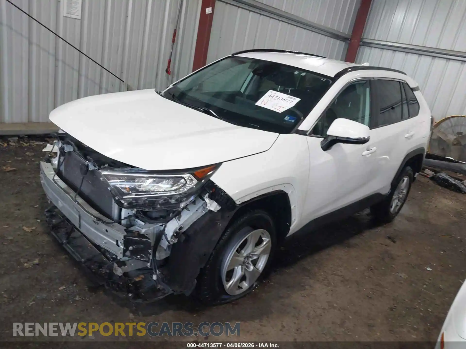 2 Photograph of a damaged car 2T3W1RFV5MW104242 TOYOTA RAV4 2021