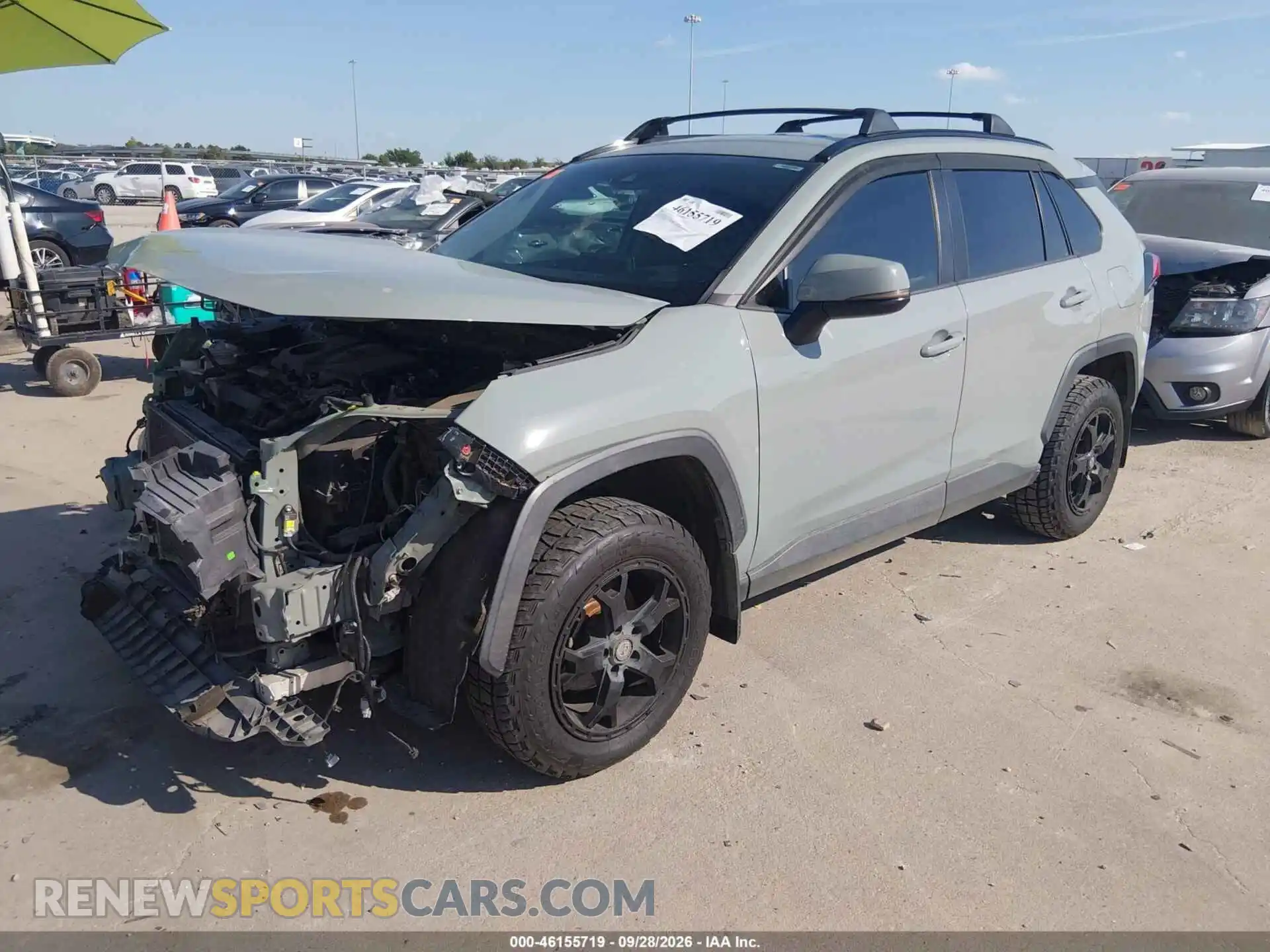 2 Photograph of a damaged car 2T3W1RFV5MW112132 TOYOTA RAV4 2021