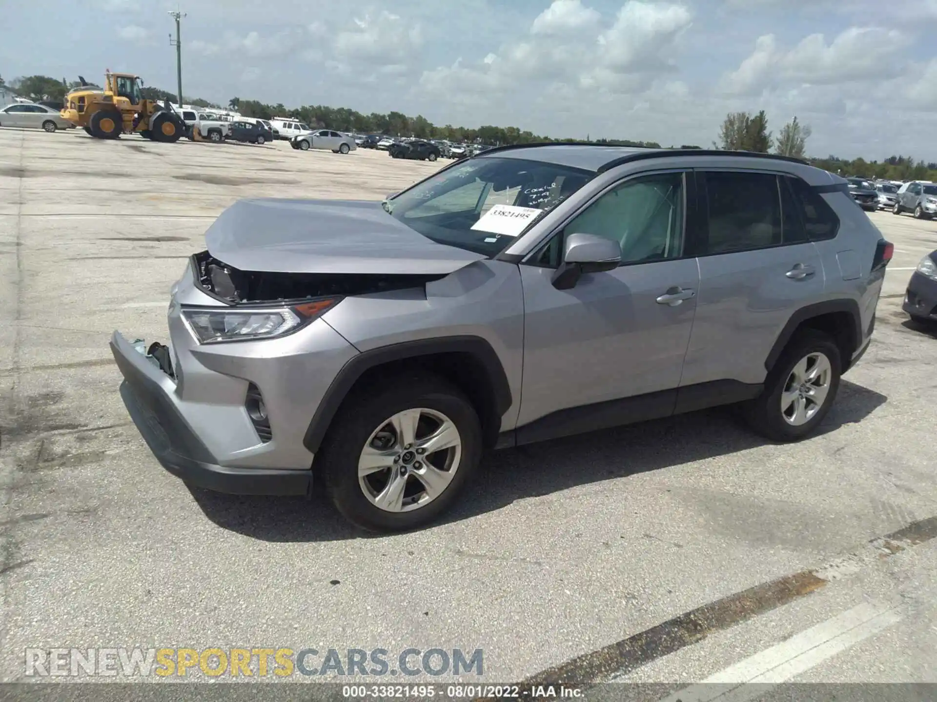 2 Photograph of a damaged car 2T3W1RFV5MW113135 TOYOTA RAV4 2021