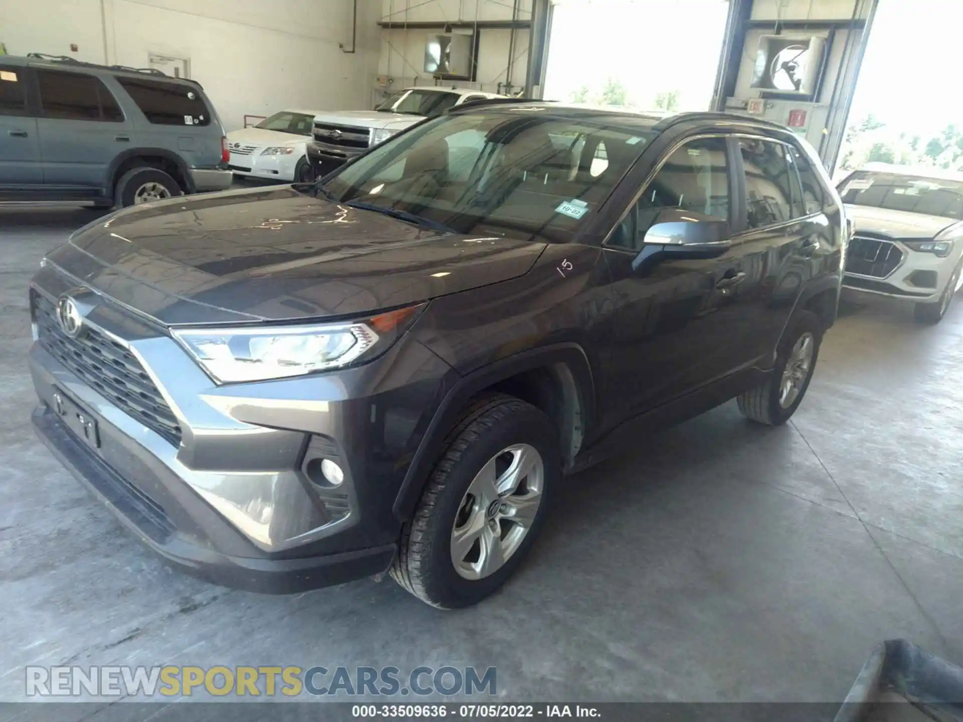 2 Photograph of a damaged car 2T3W1RFV5MW113569 TOYOTA RAV4 2021