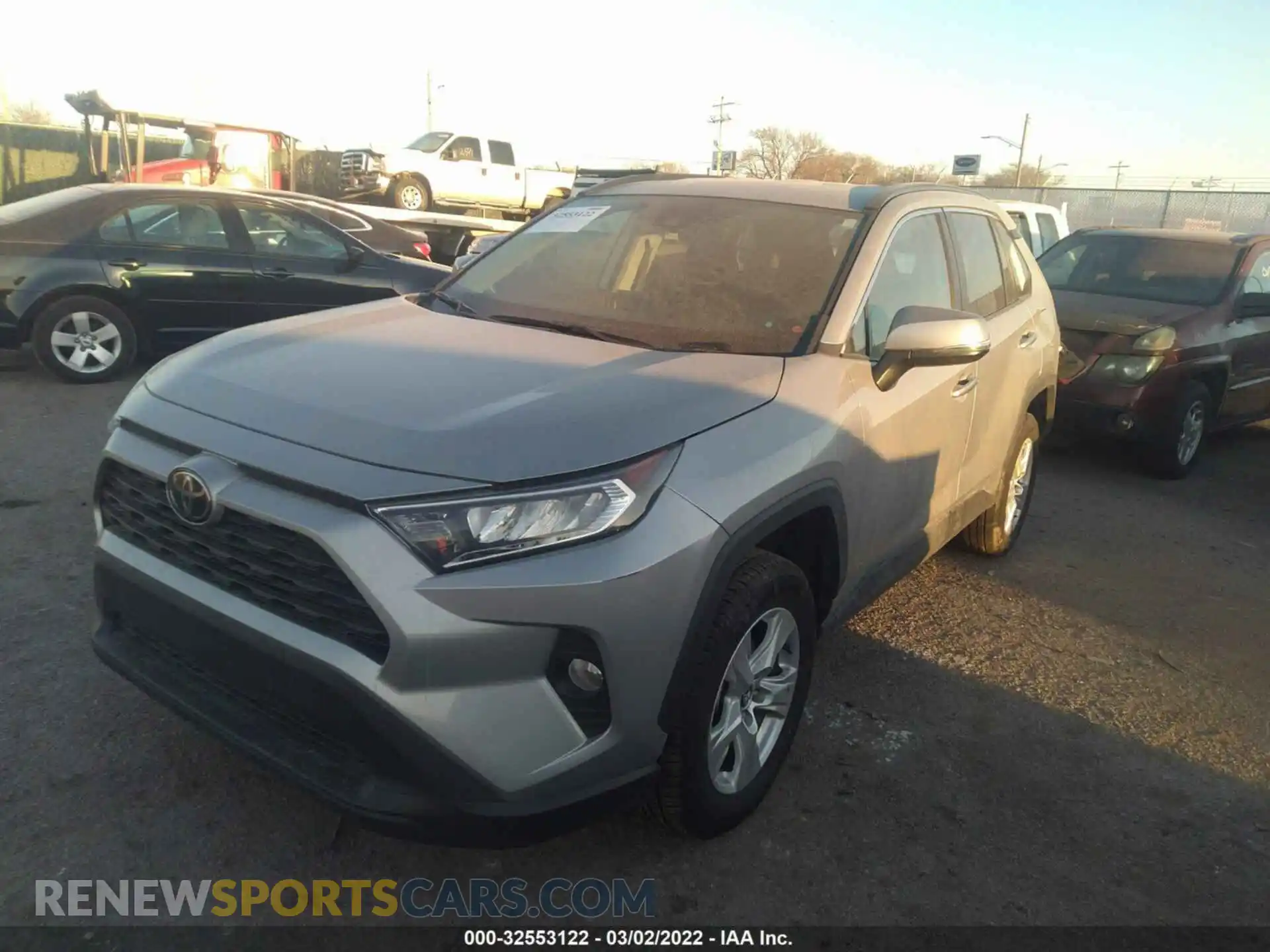 2 Photograph of a damaged car 2T3W1RFV5MW116195 TOYOTA RAV4 2021