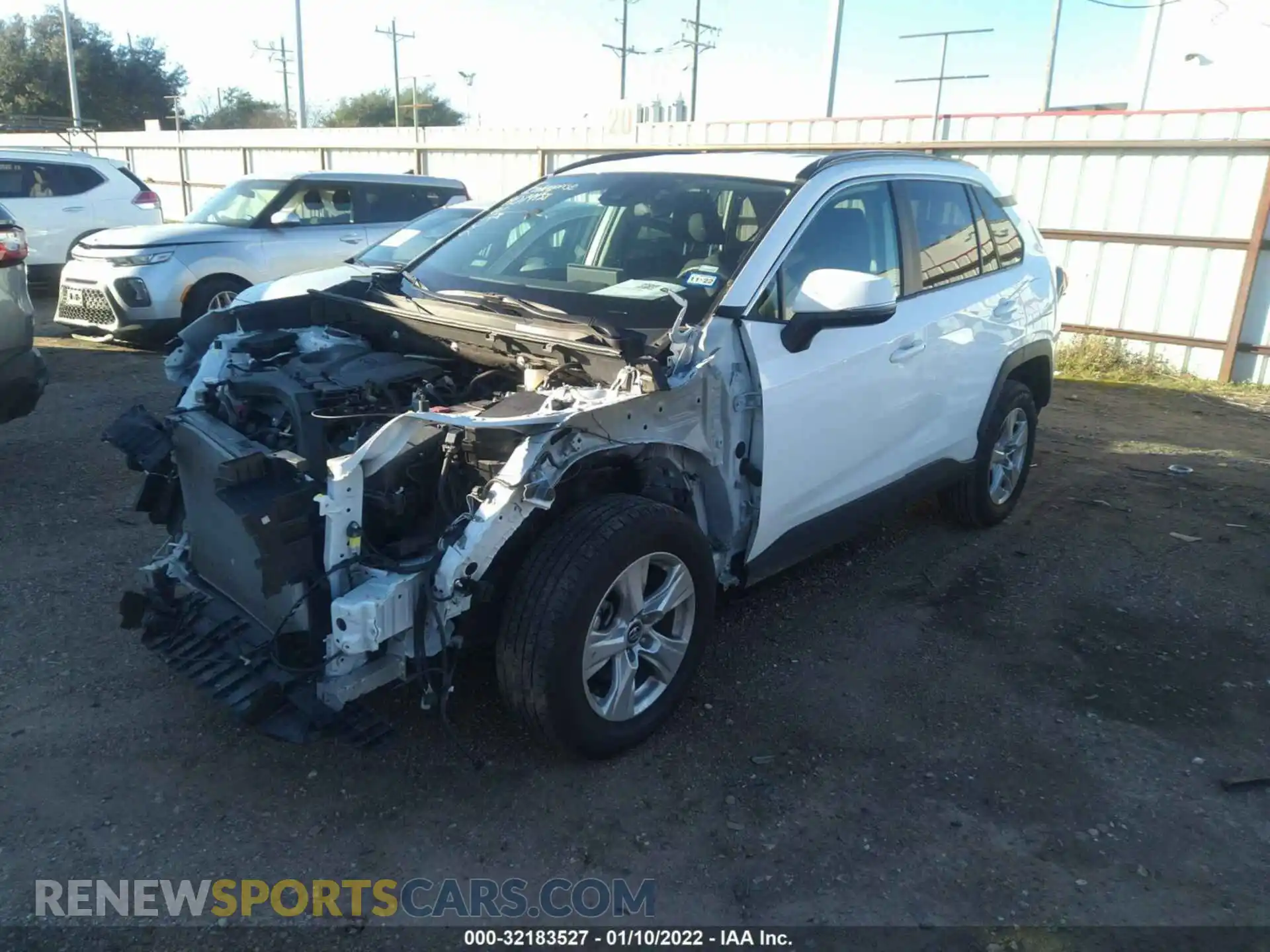 2 Photograph of a damaged car 2T3W1RFV5MW119162 TOYOTA RAV4 2021