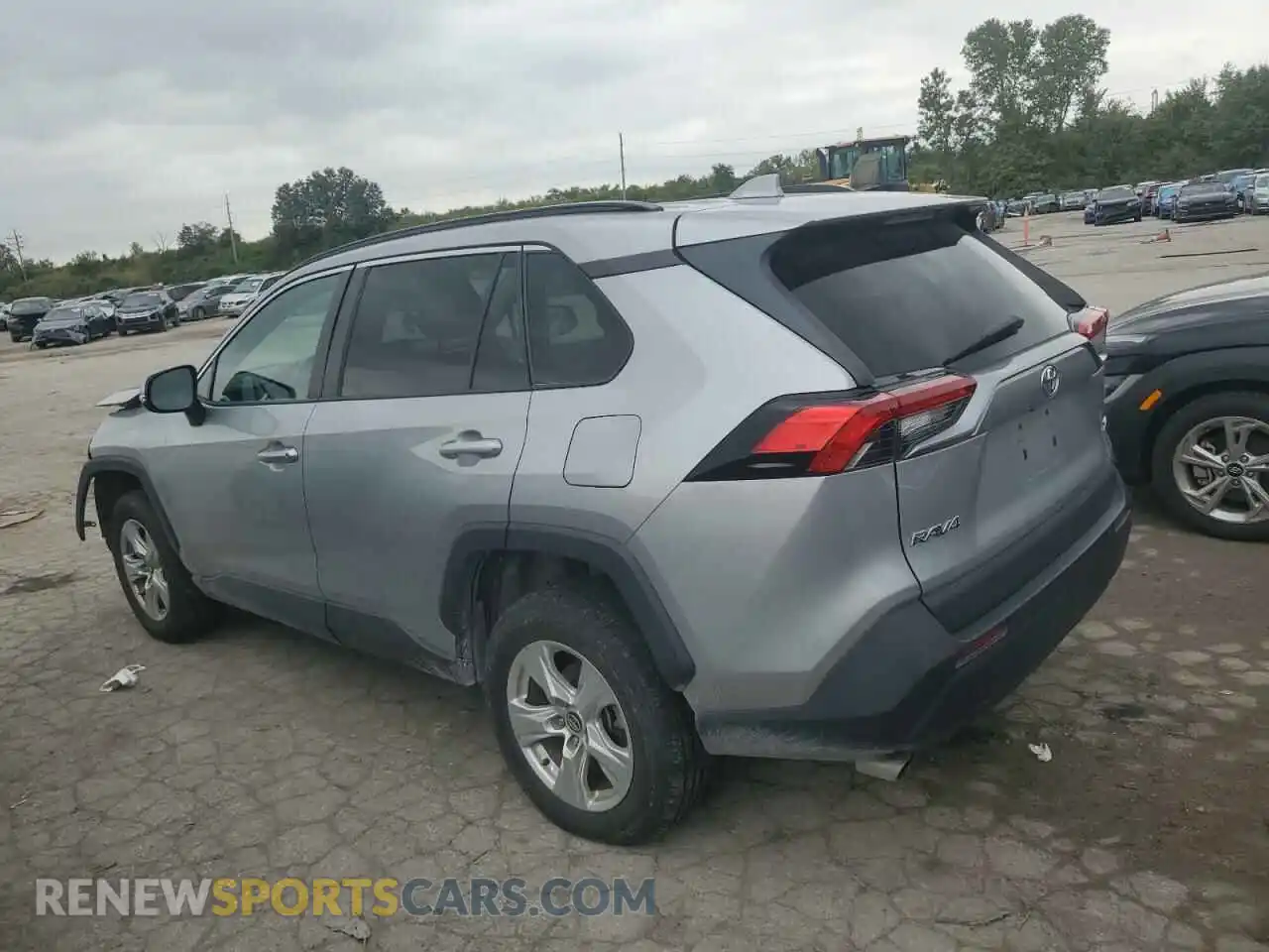 2 fotografías del automóvil dañado 2T3W1RFV5MW119274 TOYOTA RAV4 2021