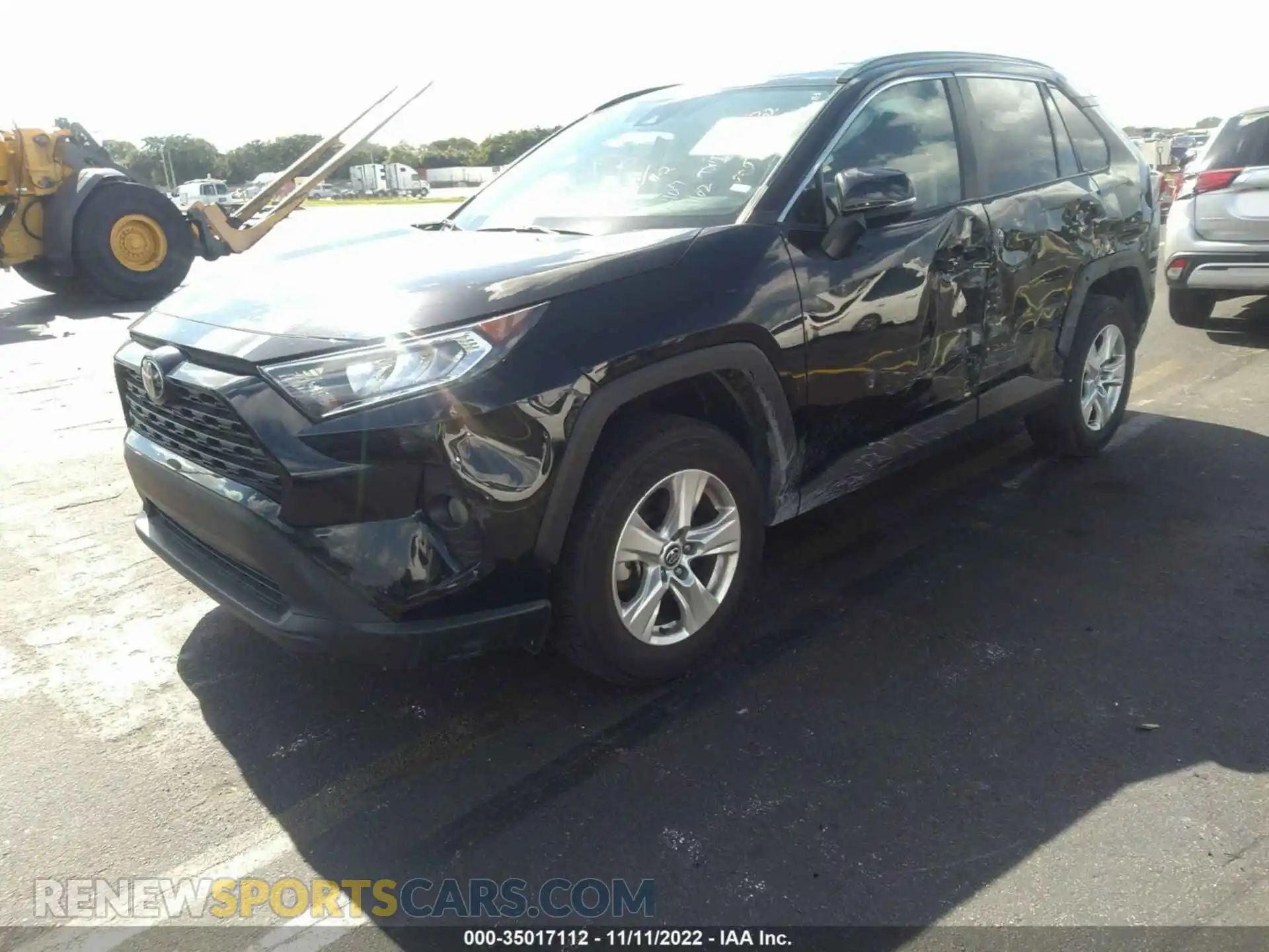 2 Photograph of a damaged car 2T3W1RFV5MW119307 TOYOTA RAV4 2021