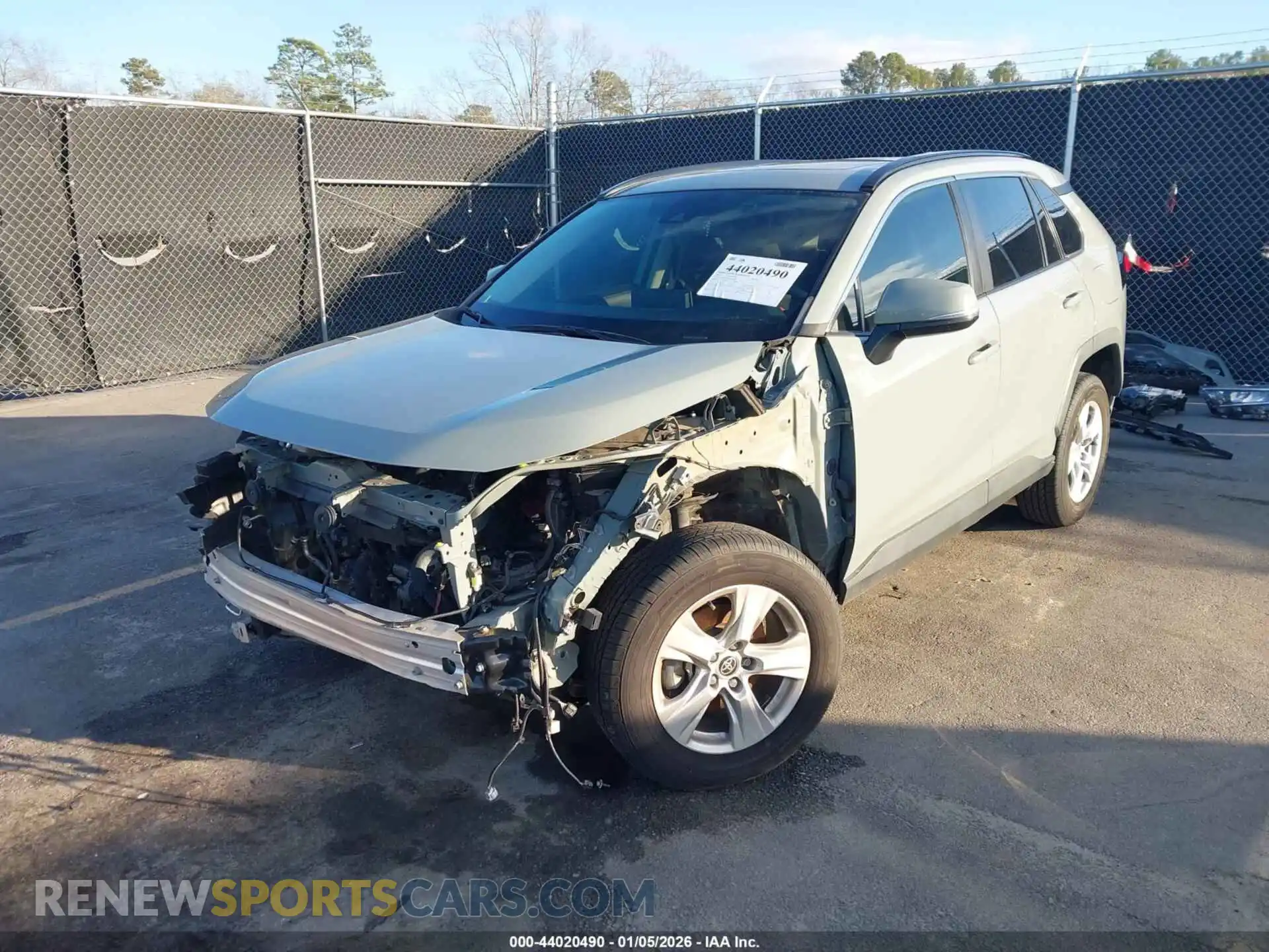 2 Photograph of a damaged car 2T3W1RFV5MW129433 TOYOTA RAV4 2021