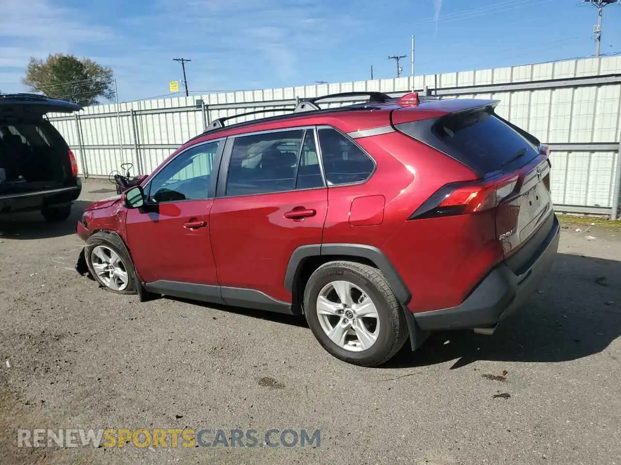 2 Photograph of a damaged car 2T3W1RFV5MW172296 TOYOTA RAV4 2021