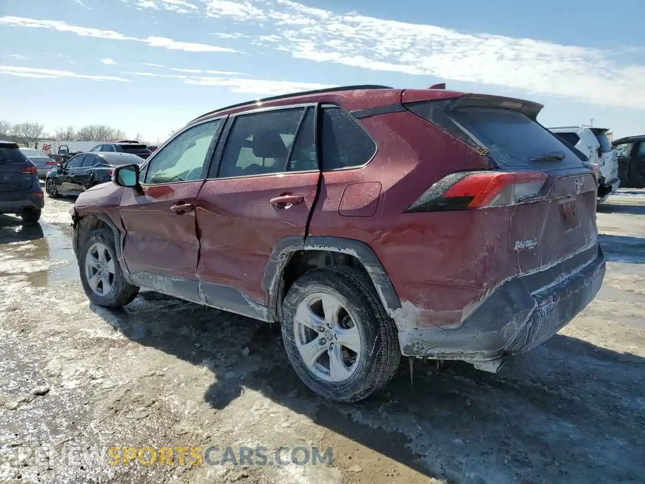 2 Photograph of a damaged car 2T3W1RFV5MW178065 TOYOTA RAV4 2021