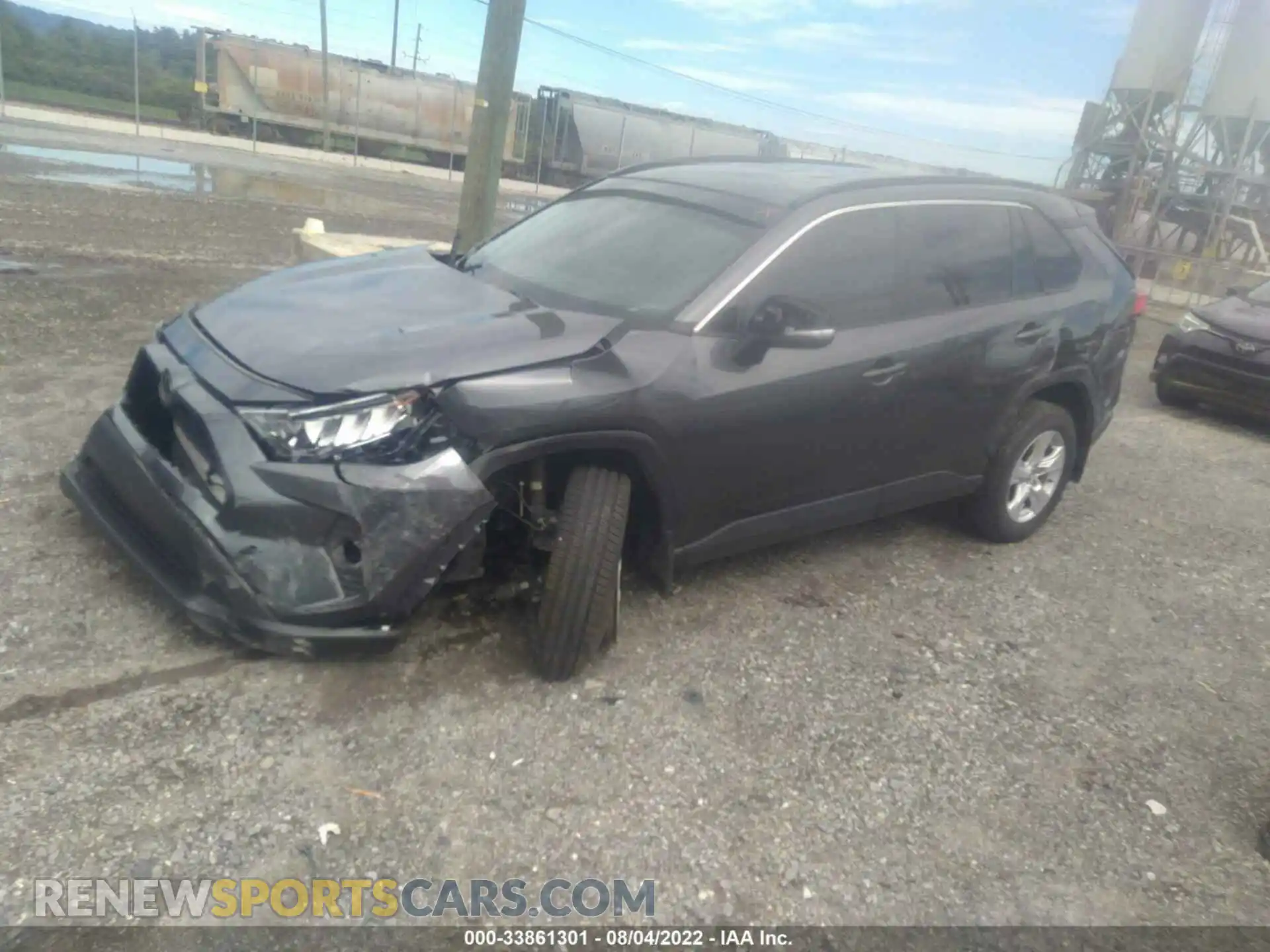 2 Photograph of a damaged car 2T3W1RFV6MC087243 TOYOTA RAV4 2021