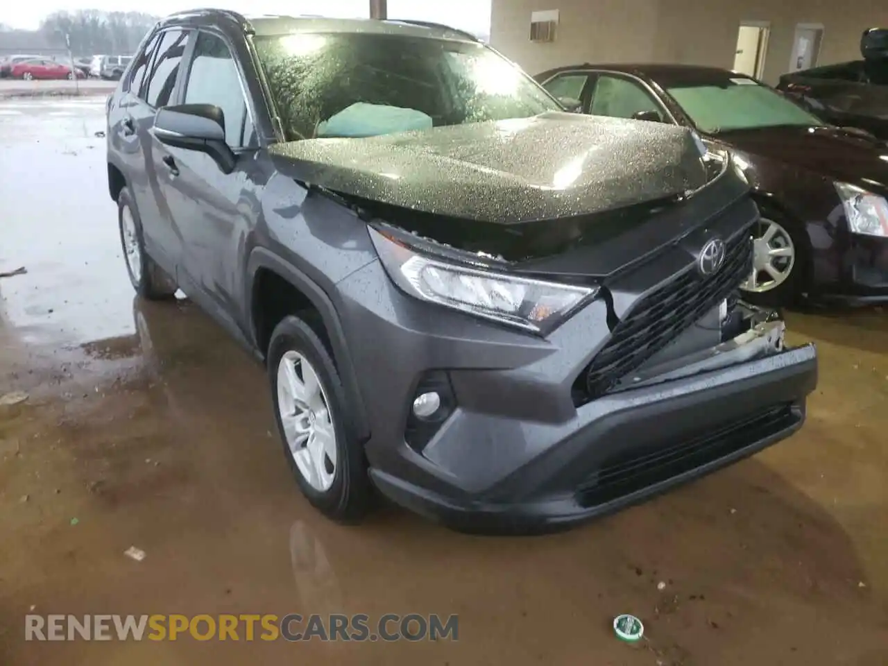 1 Photograph of a damaged car 2T3W1RFV6MC097058 TOYOTA RAV4 2021