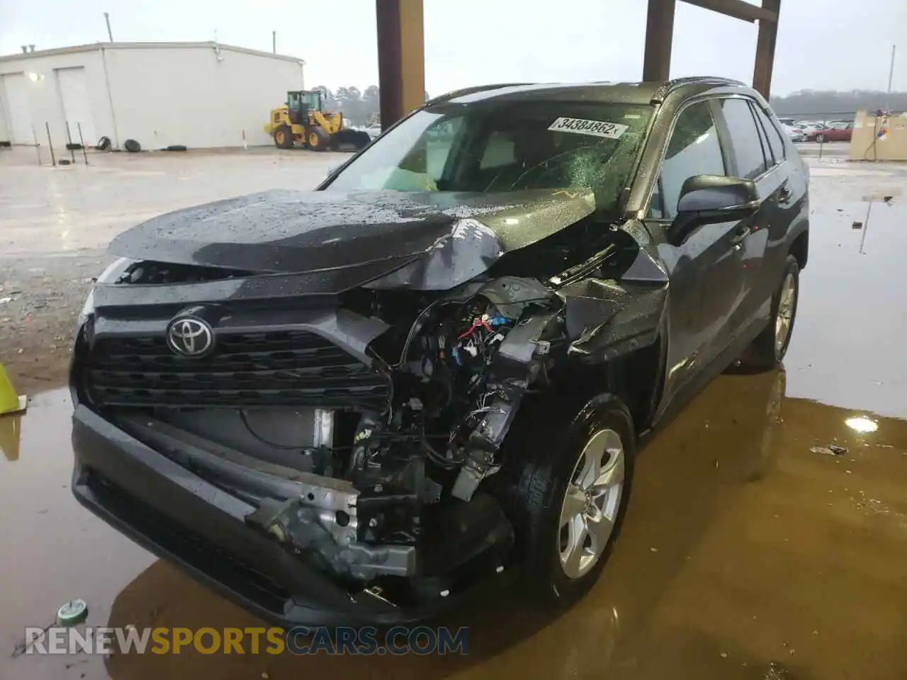 2 Photograph of a damaged car 2T3W1RFV6MC097058 TOYOTA RAV4 2021