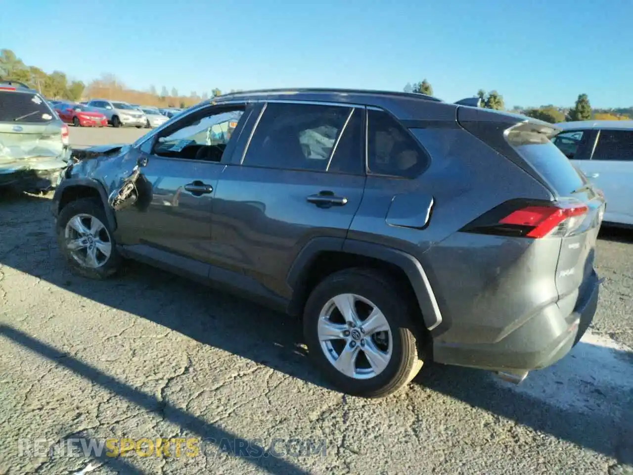 2 fotografías del automóvil dañado 2T3W1RFV6MC099781 TOYOTA RAV4 2021