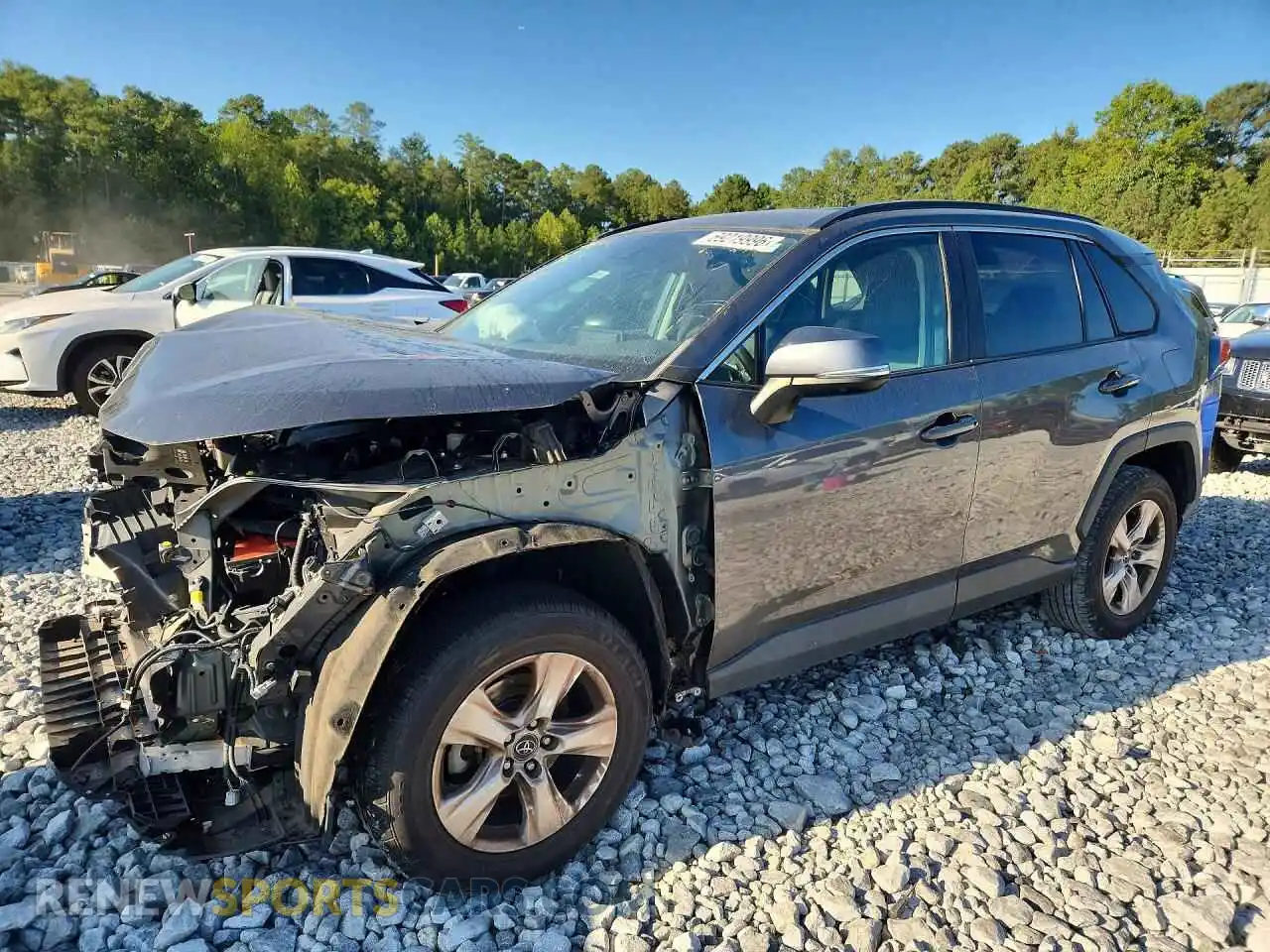 1 Фотография поврежденного автомобиля 2T3W1RFV6MC100444 TOYOTA RAV4 2021