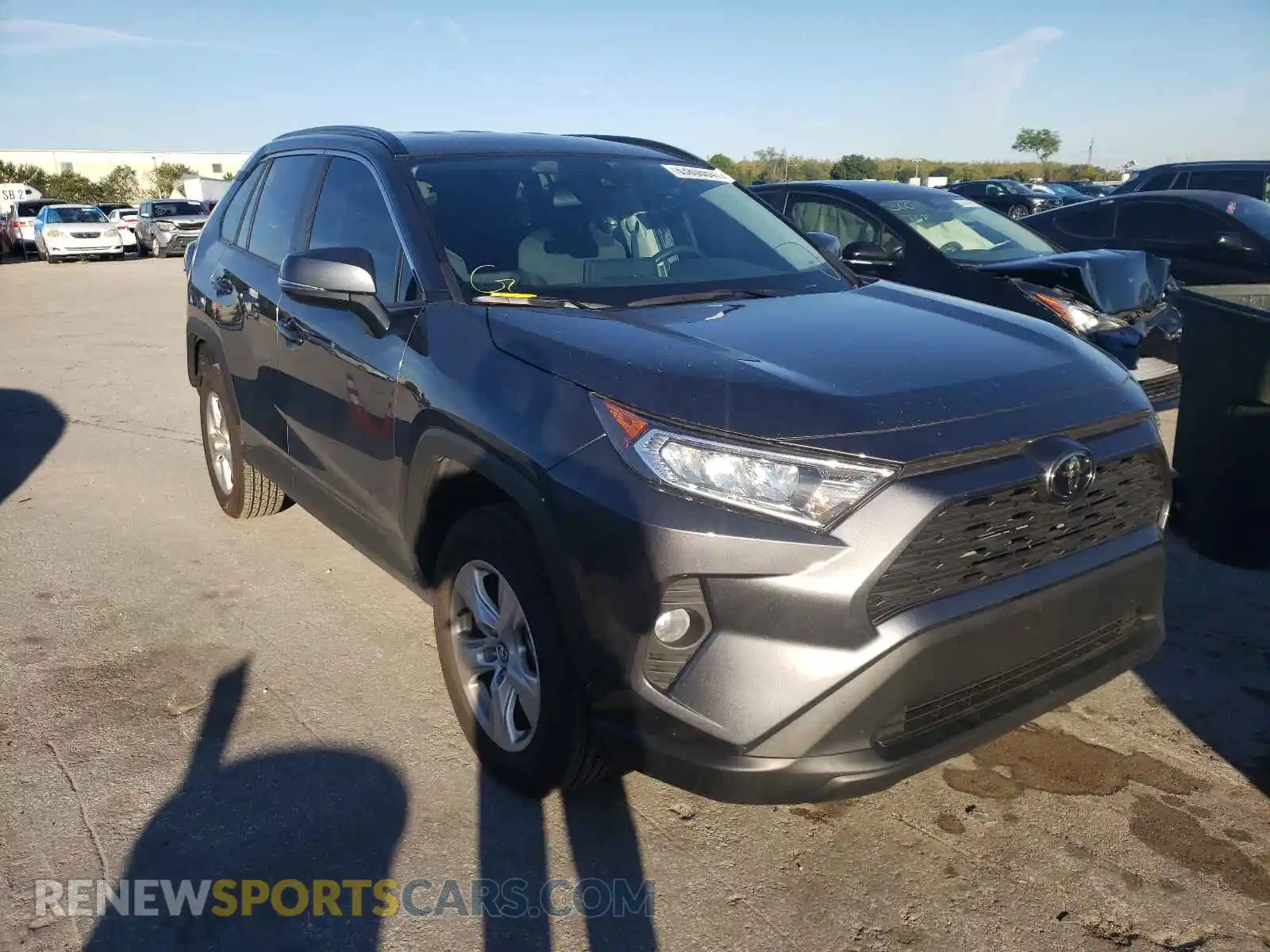 1 Photograph of a damaged car 2T3W1RFV6MC105417 TOYOTA RAV4 2021