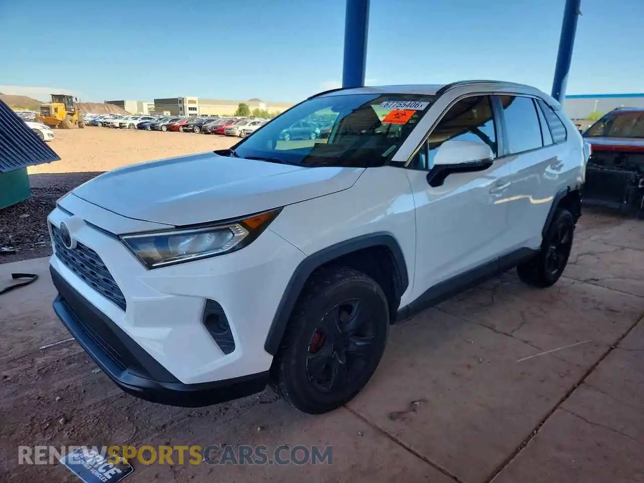 1 Photograph of a damaged car 2T3W1RFV6MC107717 TOYOTA RAV4 2021