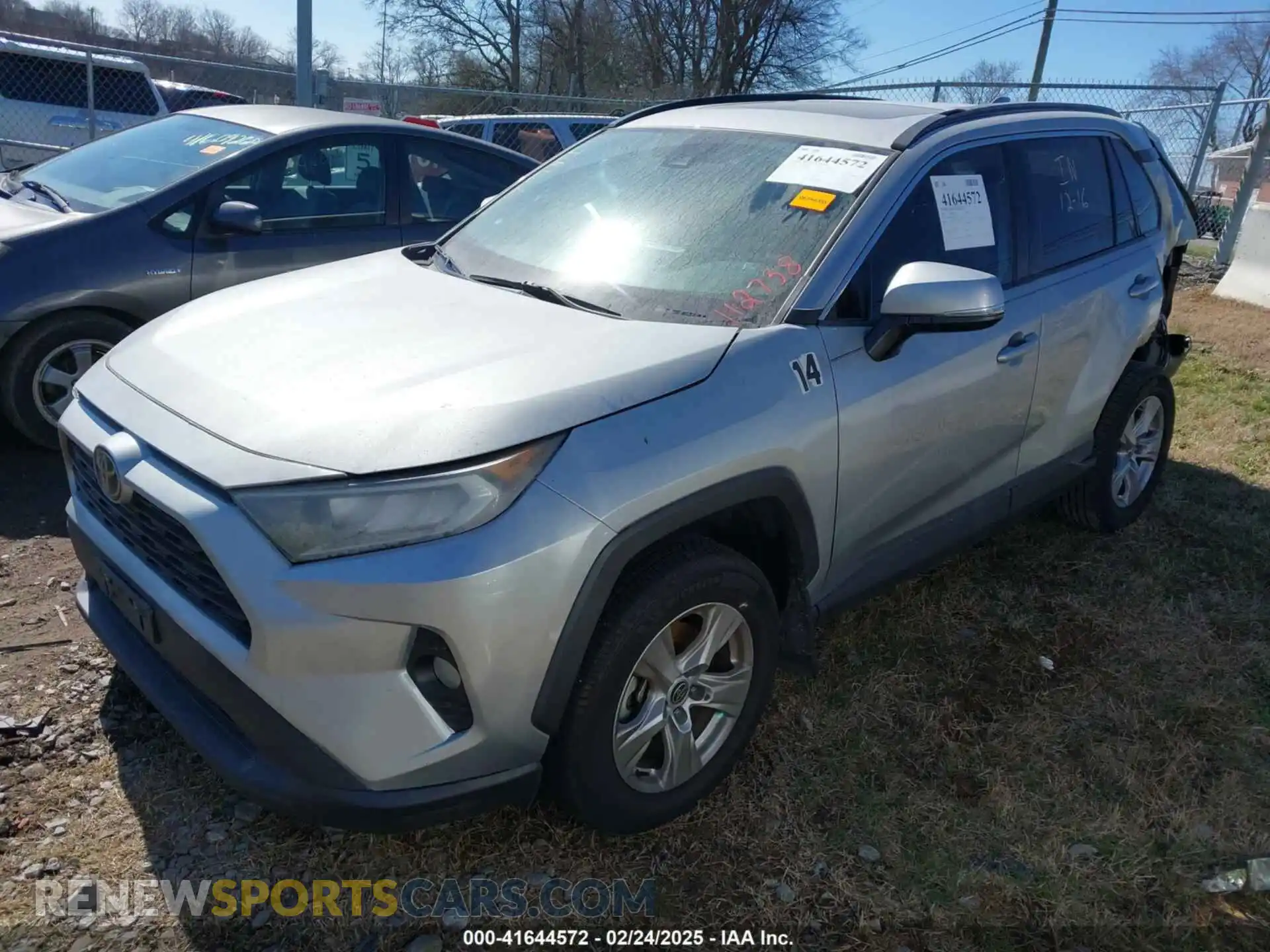 2 fotografías del automóvil dañado 2T3W1RFV6MC112738 TOYOTA RAV4 2021