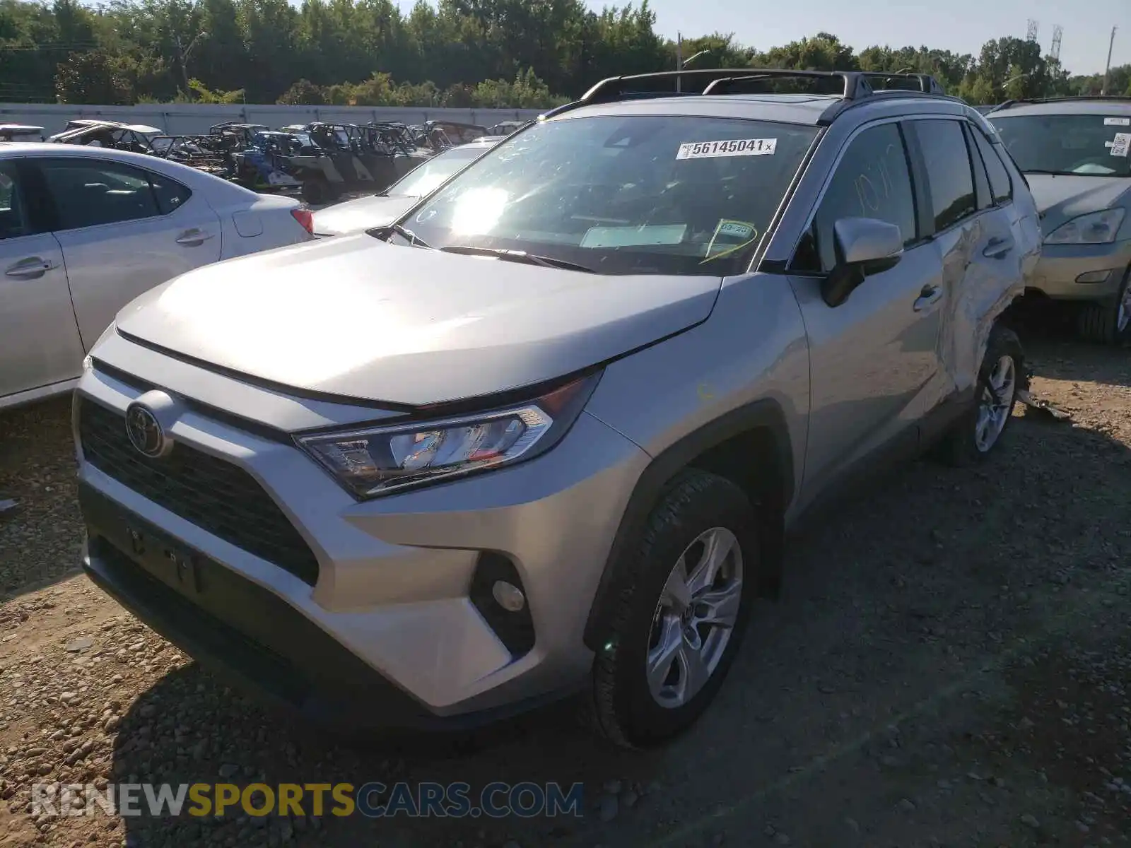 2 Photograph of a damaged car 2T3W1RFV6MC113078 TOYOTA RAV4 2021