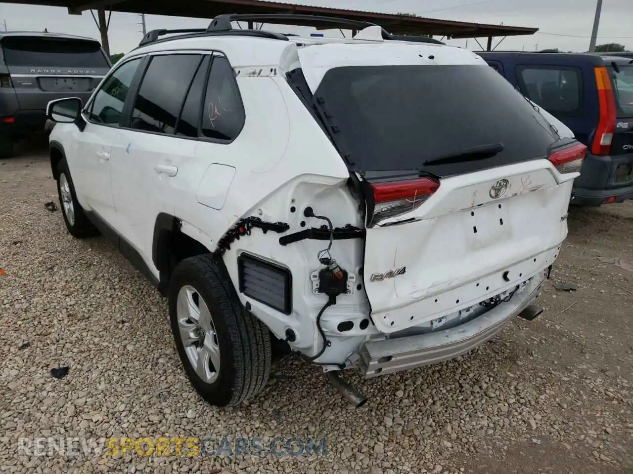 3 Photograph of a damaged car 2T3W1RFV6MC113890 TOYOTA RAV4 2021